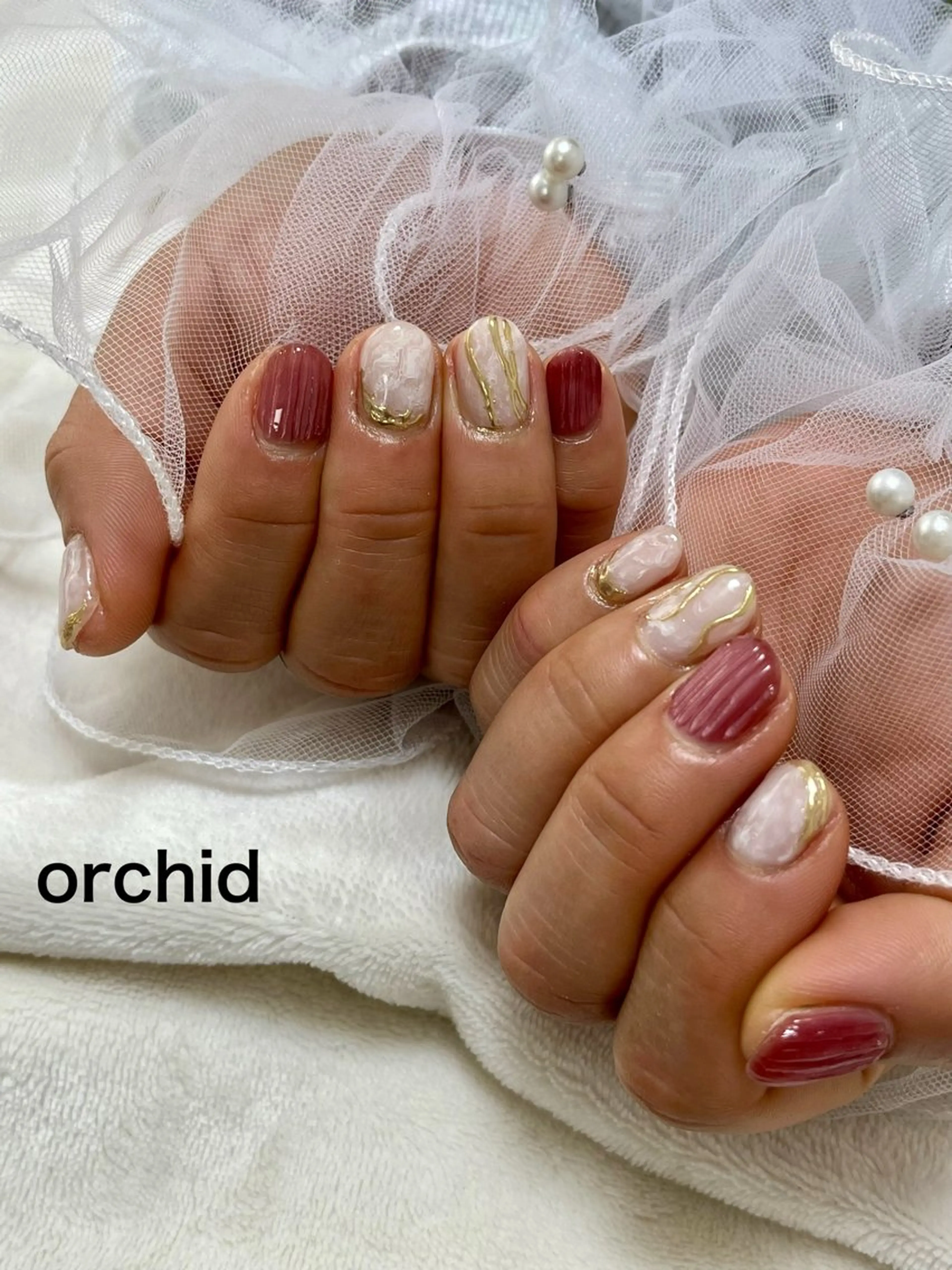 ネイル orchid ♡オーキッドのネイルデザイン