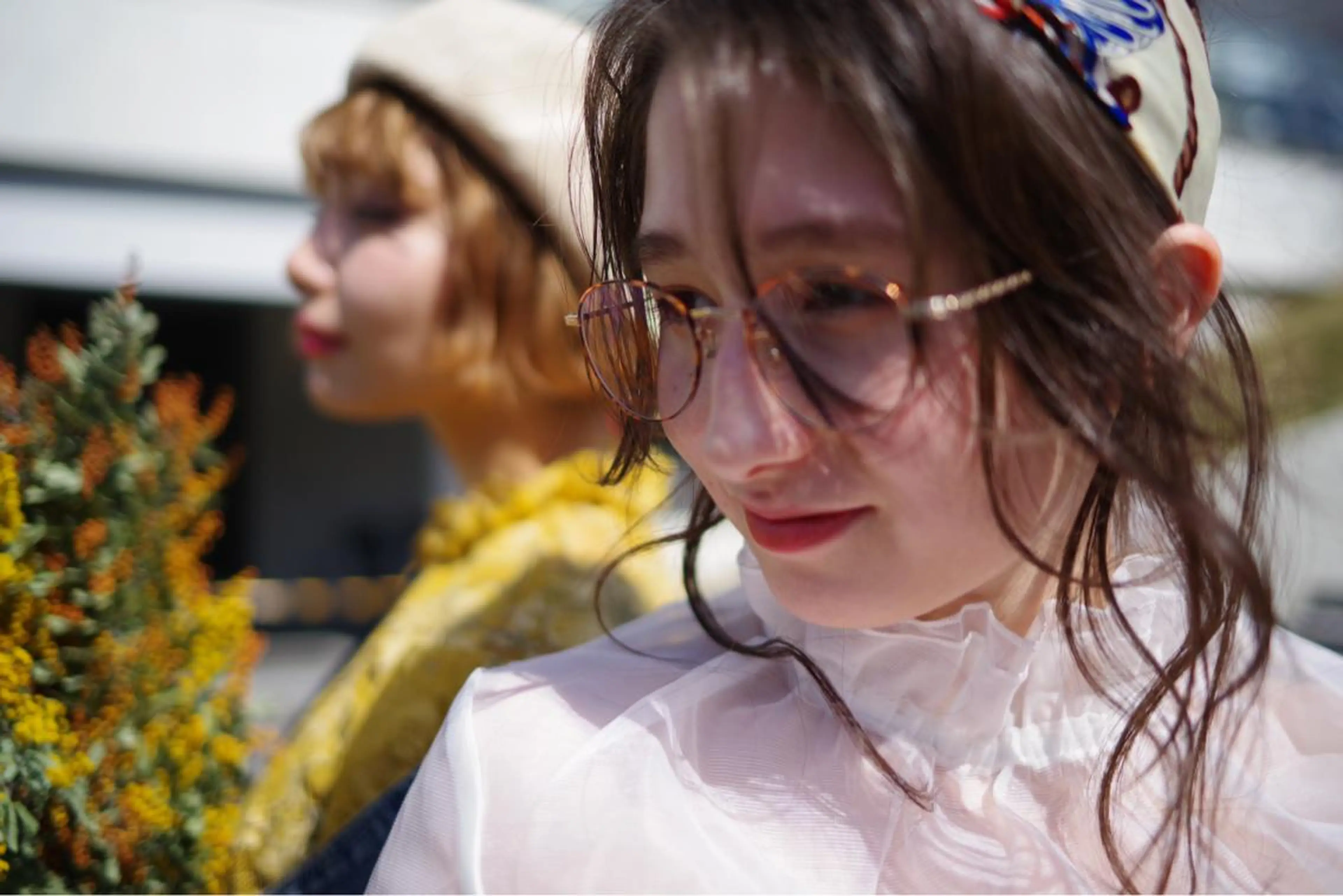 ミディアム カラー ヘアアレンジ botan KOZUEのヘアスタイル