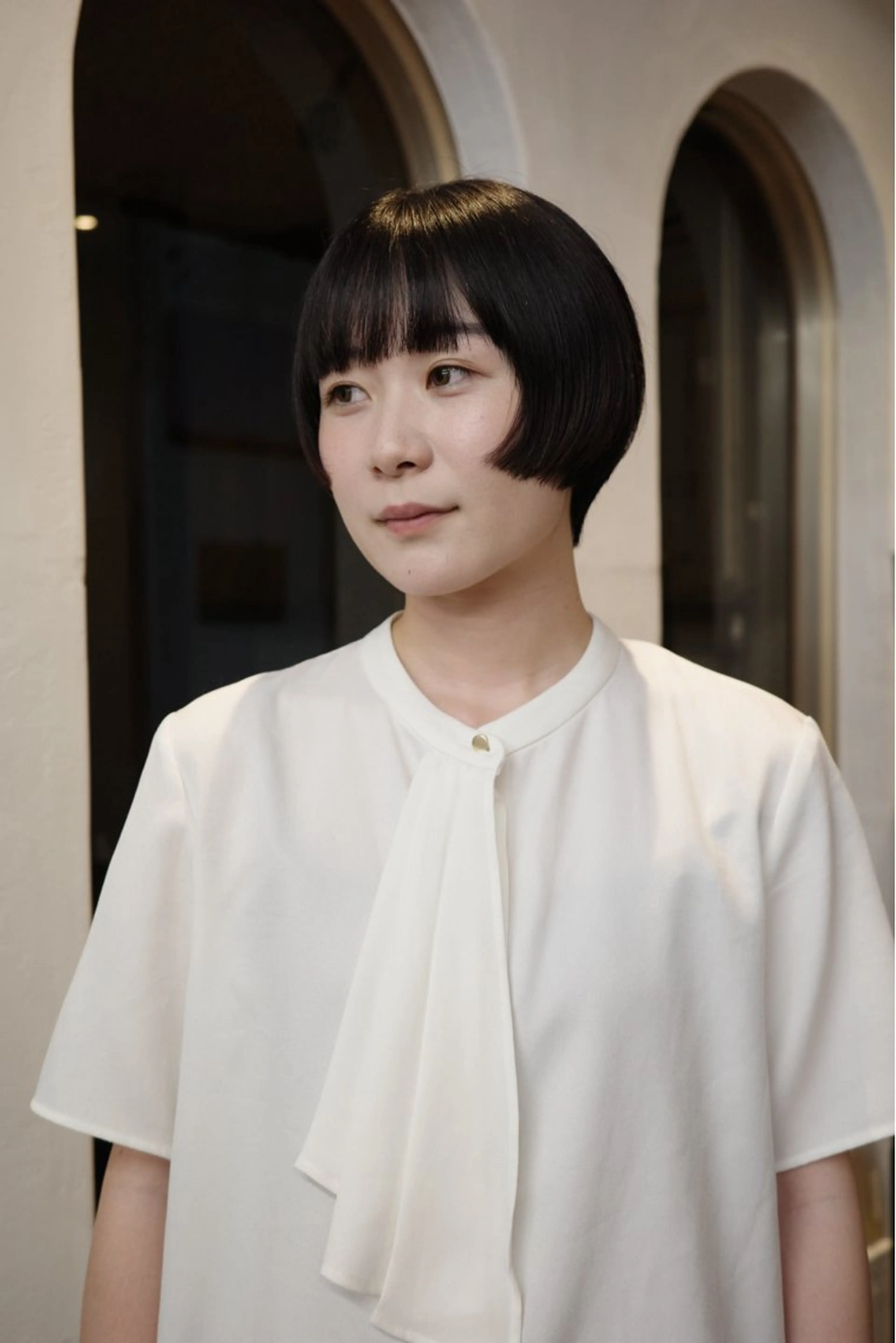 ショート Pluss Teru Biyousitsu所属・薮下 愛のヘアスタイル