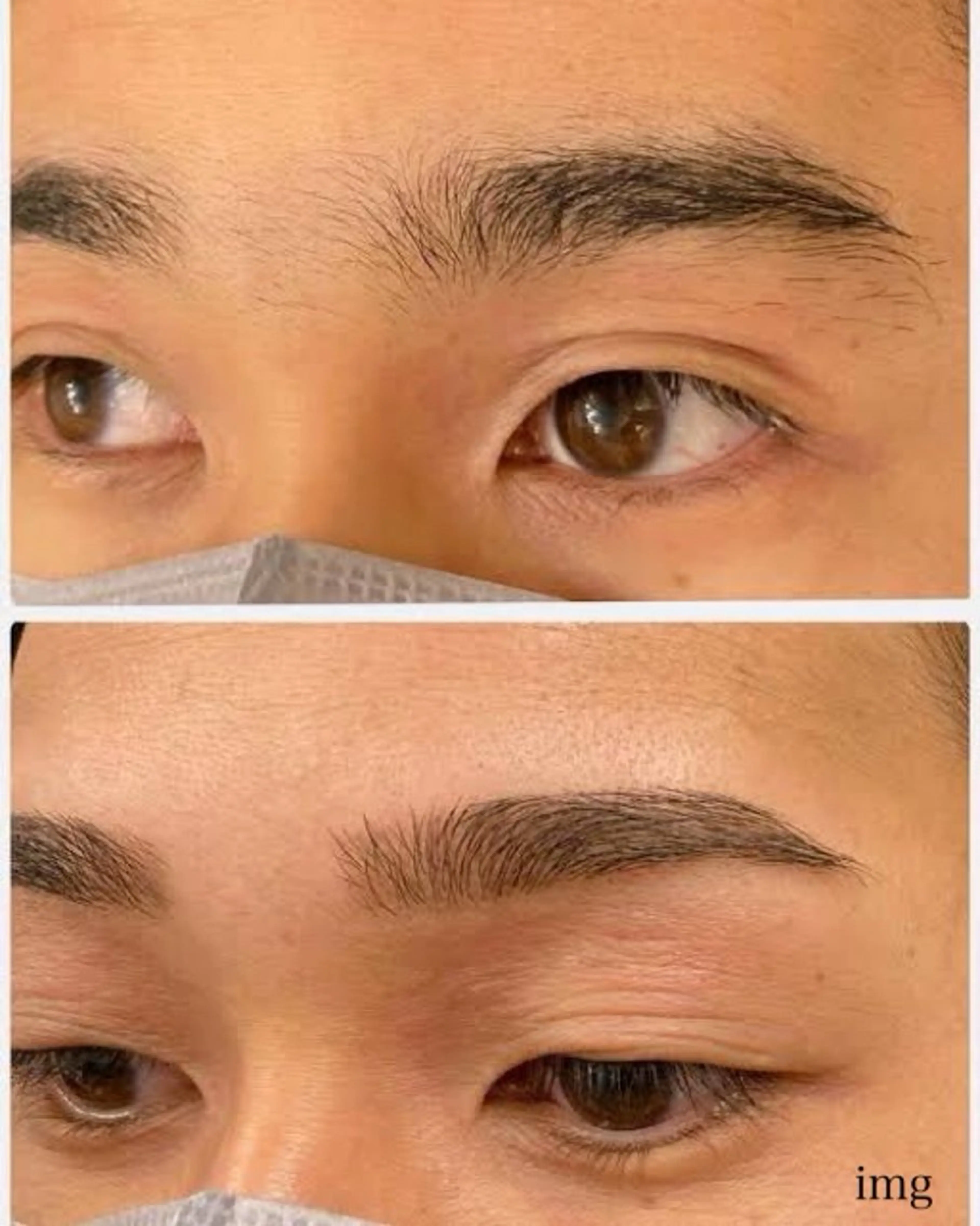 メンズ　パーソナル眉スタイリングの写真