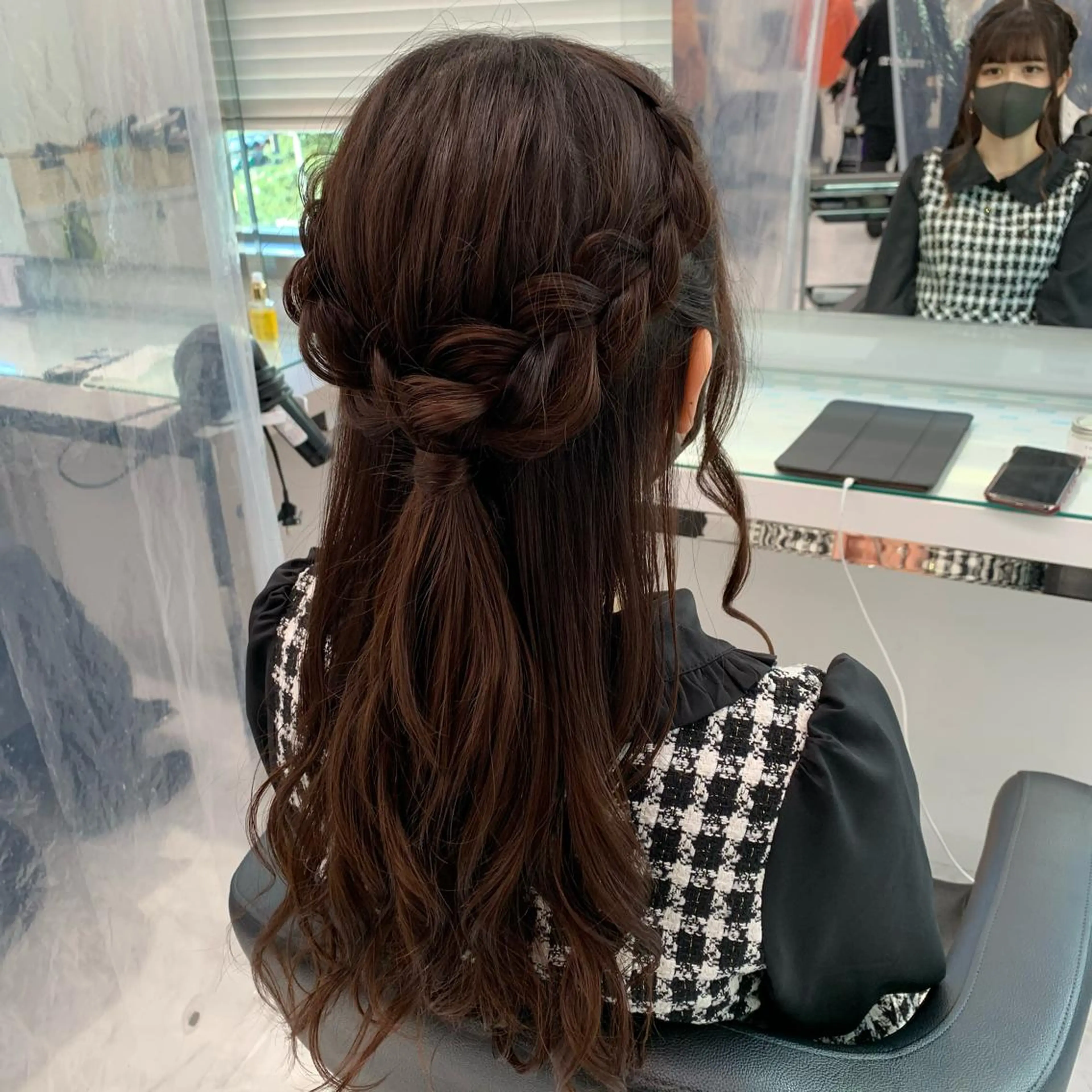 ロング カラー ヘアアレンジ ダブルカラー｜ なおき｜池袋美容師のヘアスタイル