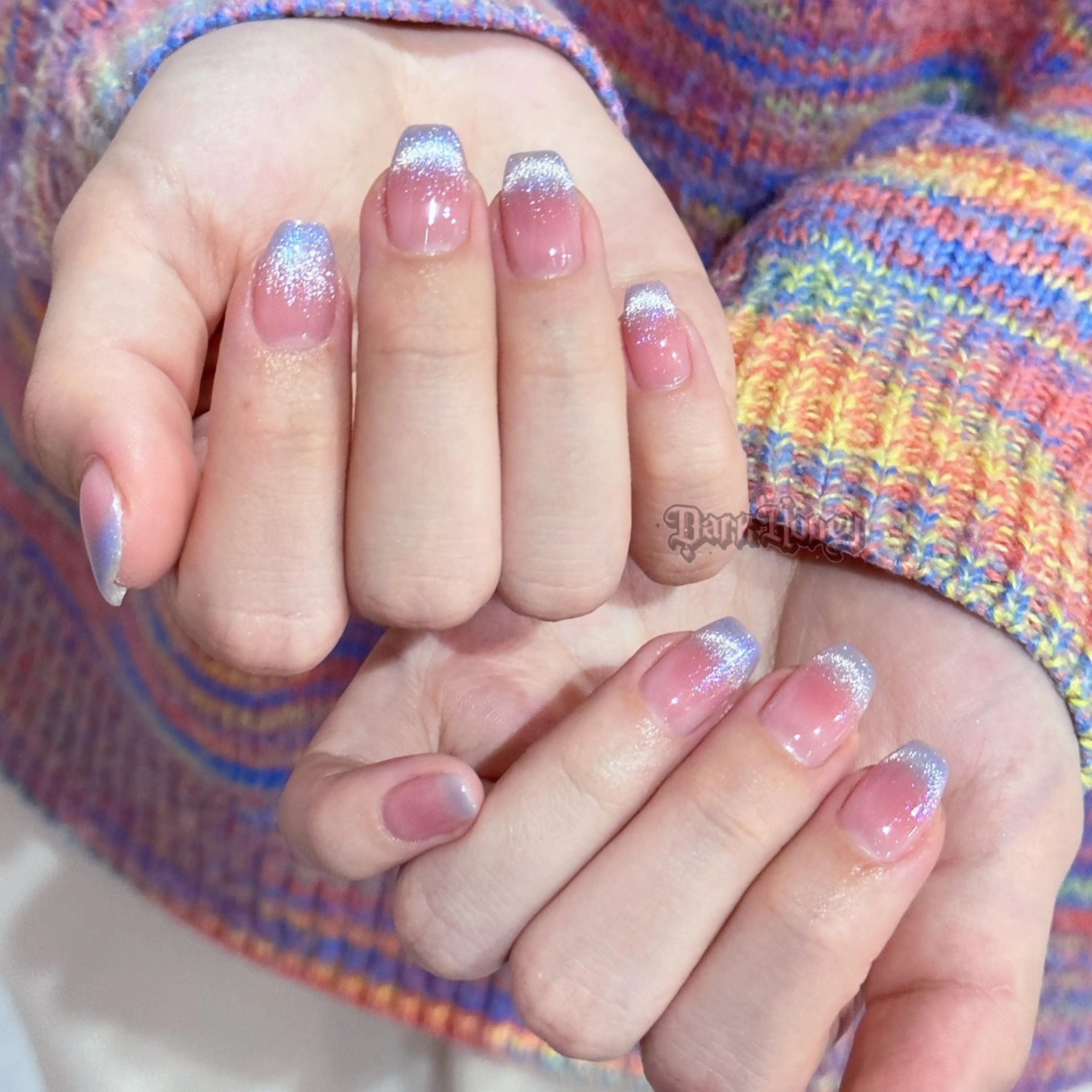 ネイル ハンドネイル Dark honey スカルプ専門原宿店のネイルデザイン