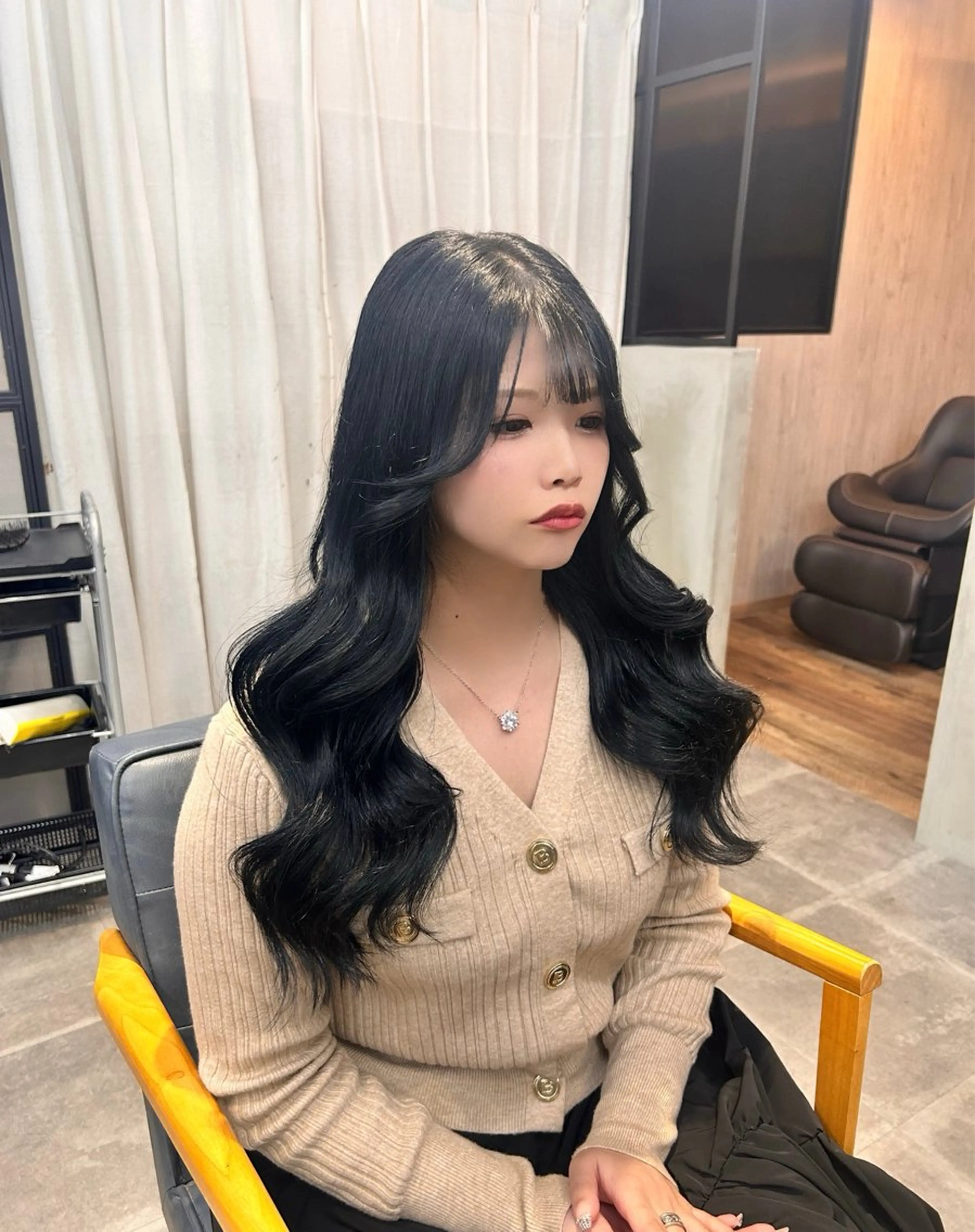 ロング カラー 韓国×髪質改善カラー 💎hinaのヘアスタイル