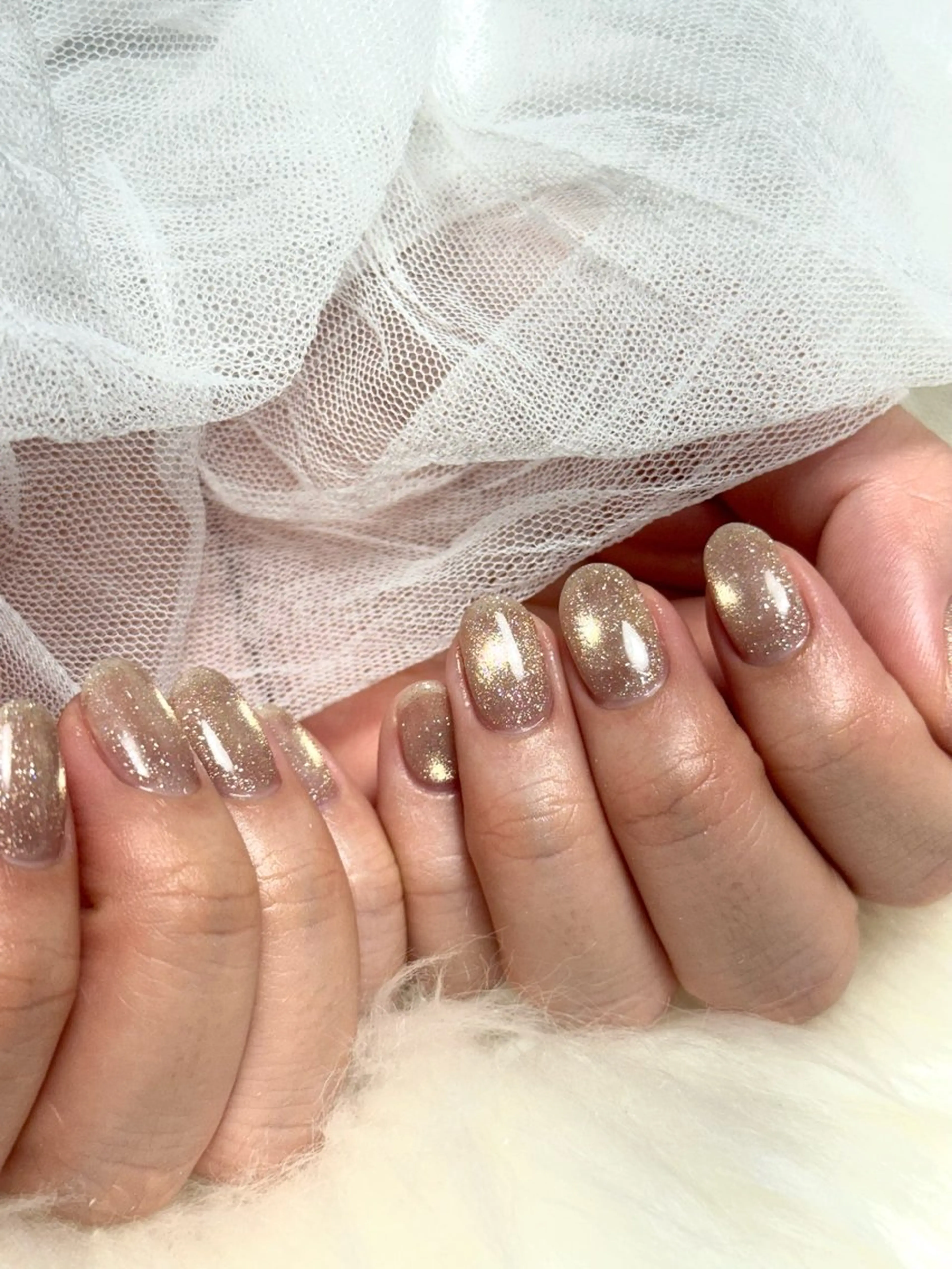 ネイル マグネットネイル ハンドネイル 下池 麻菜のネイルデザイン