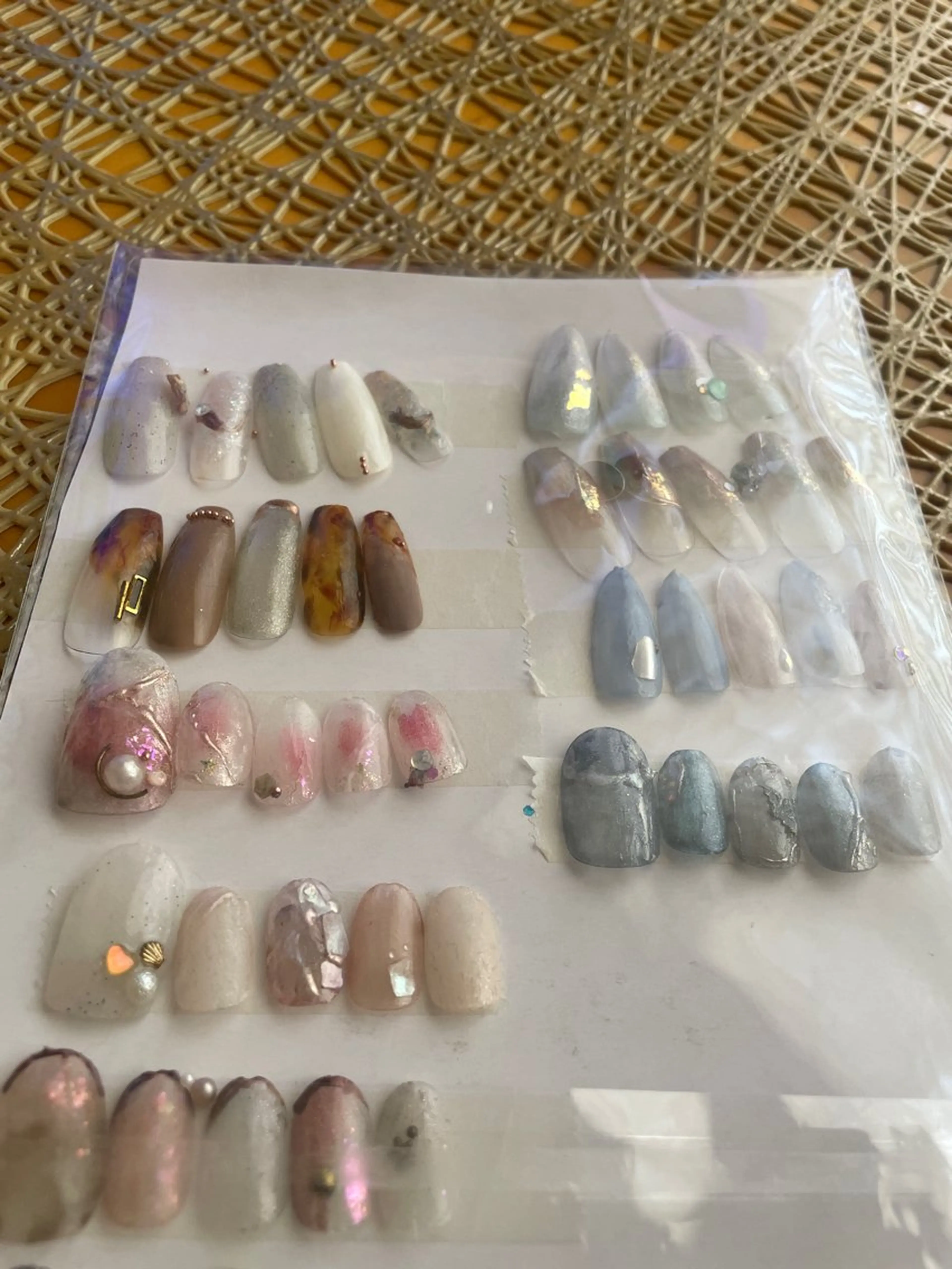 ネイル マグネットネイル ミラーネイル ハンドネイル ハンドケア NAIL★M 真紀のネイルデザイン