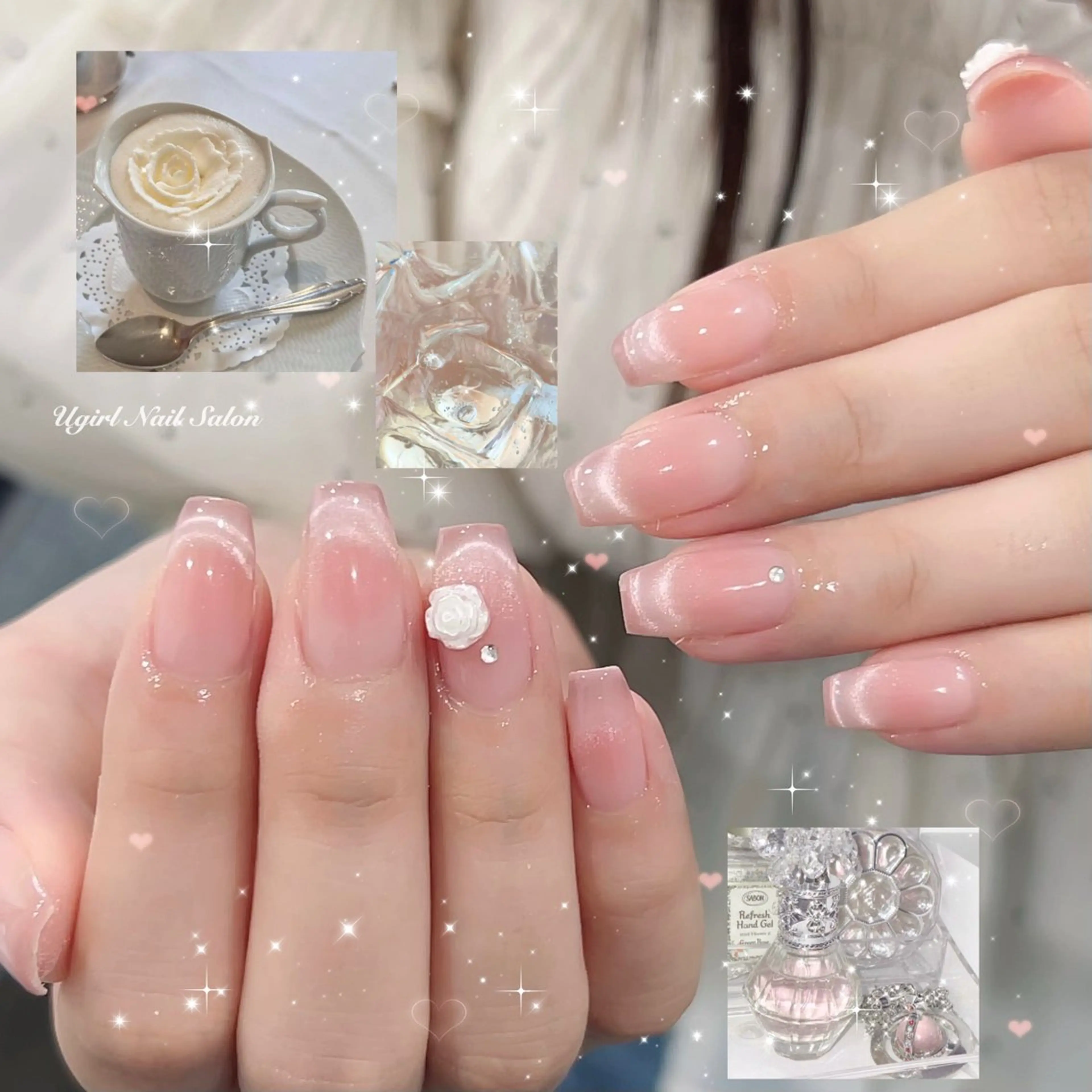 ネイル ハンドネイル 🪄mimi🎀 Midori🪽のネイルデザイン