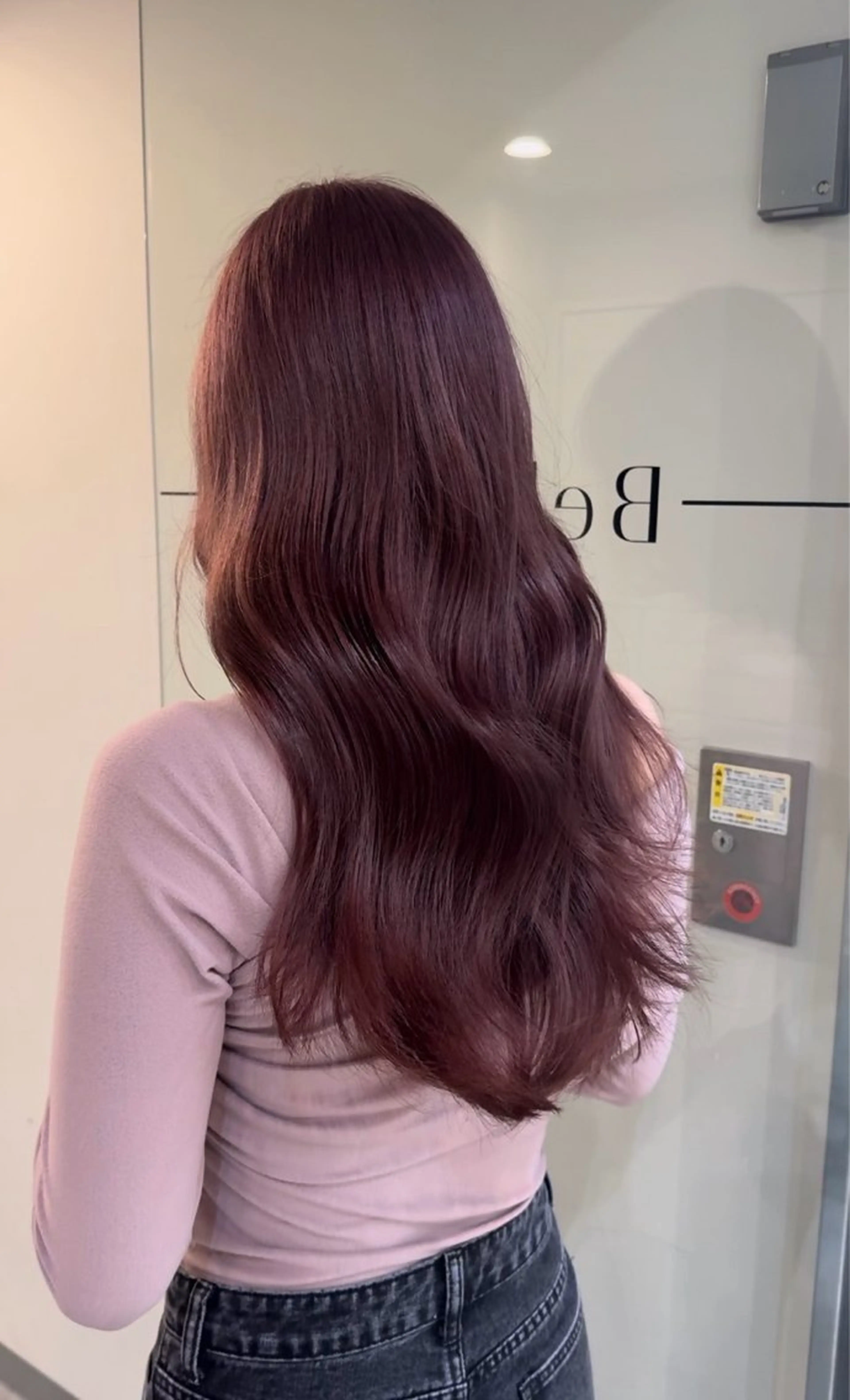 ロング ヘアカラー Belle 新宿所属・清野　花音/ レイヤーカットのヘアスタイル