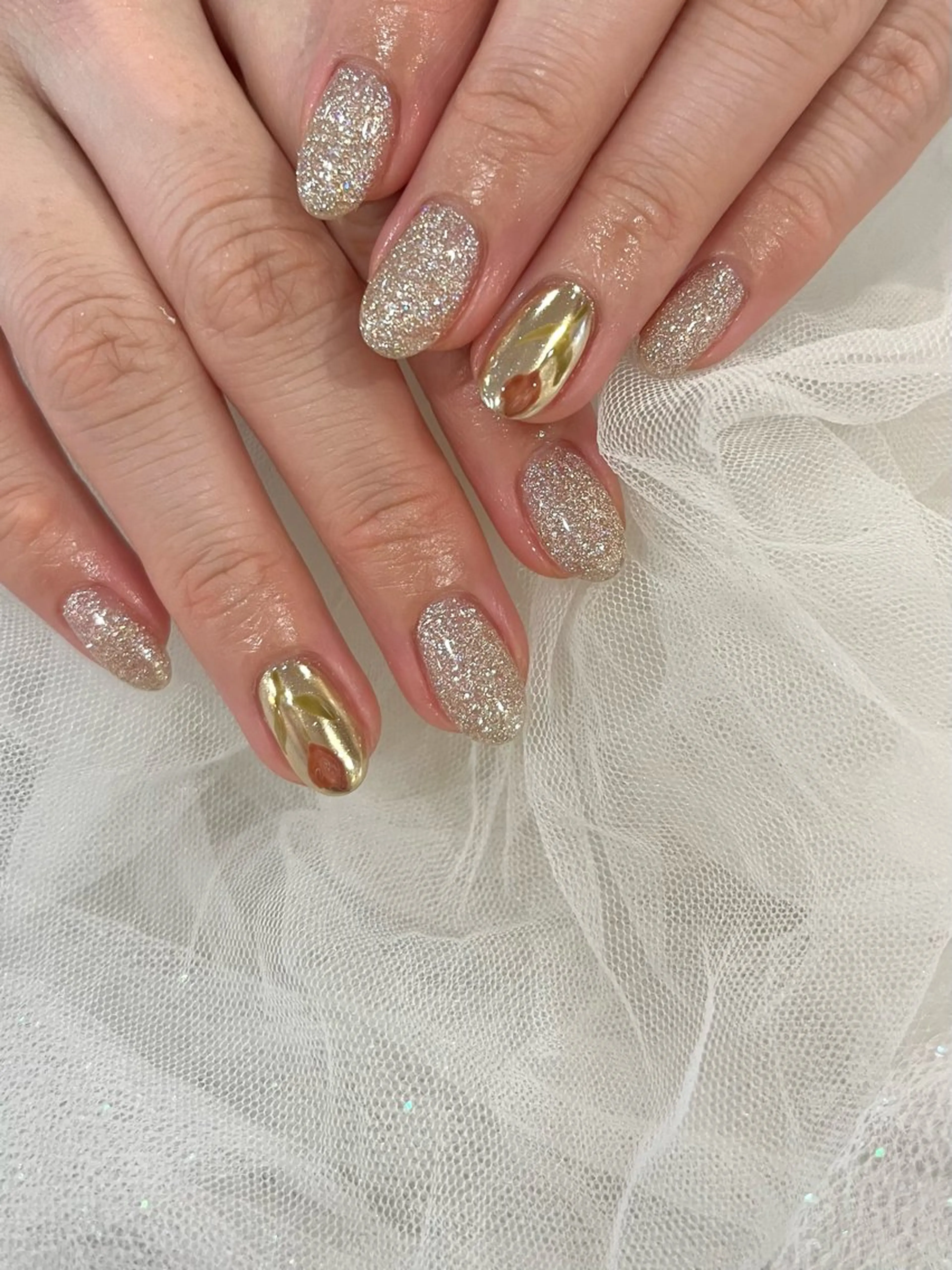 ネイル ハンドネイル Cleo伏見店🌿 Momokaのネイルデザイン