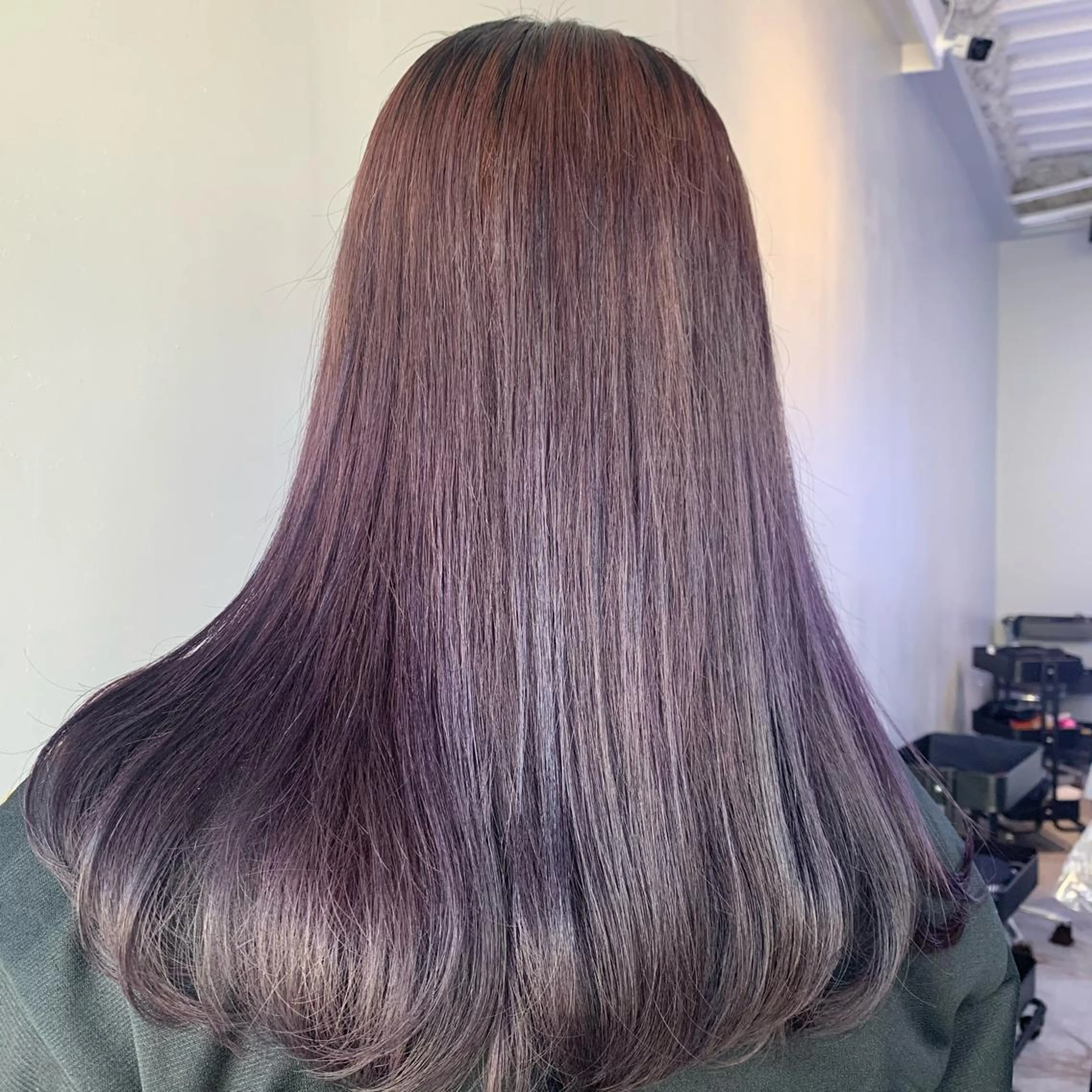 縮毛矯正ストレートパーマ+2stepトリートメントの写真