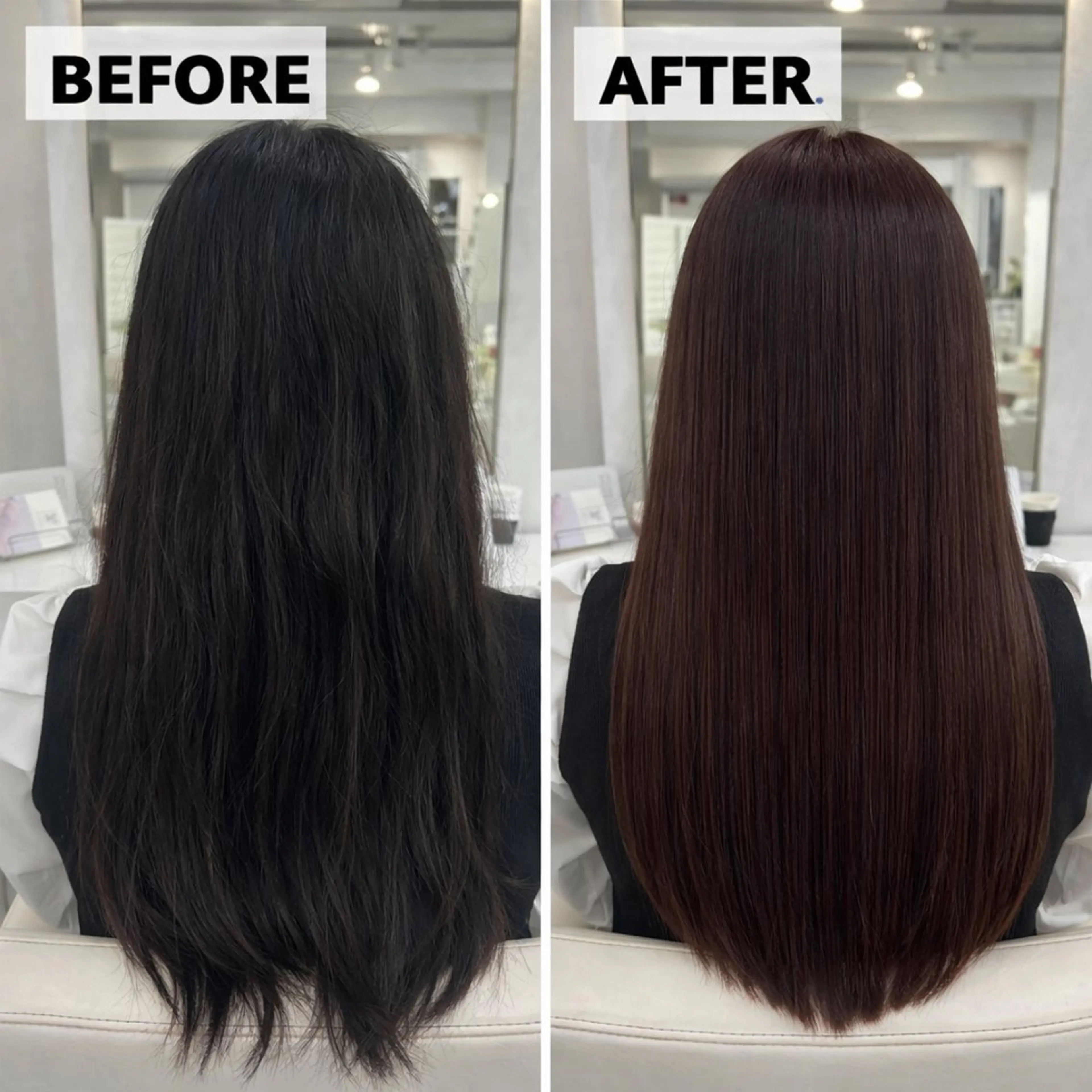 ロング 髪質改善 トリートメント 🫧髪質改善 縮毛矯正特化🫧中西のヘアスタイル