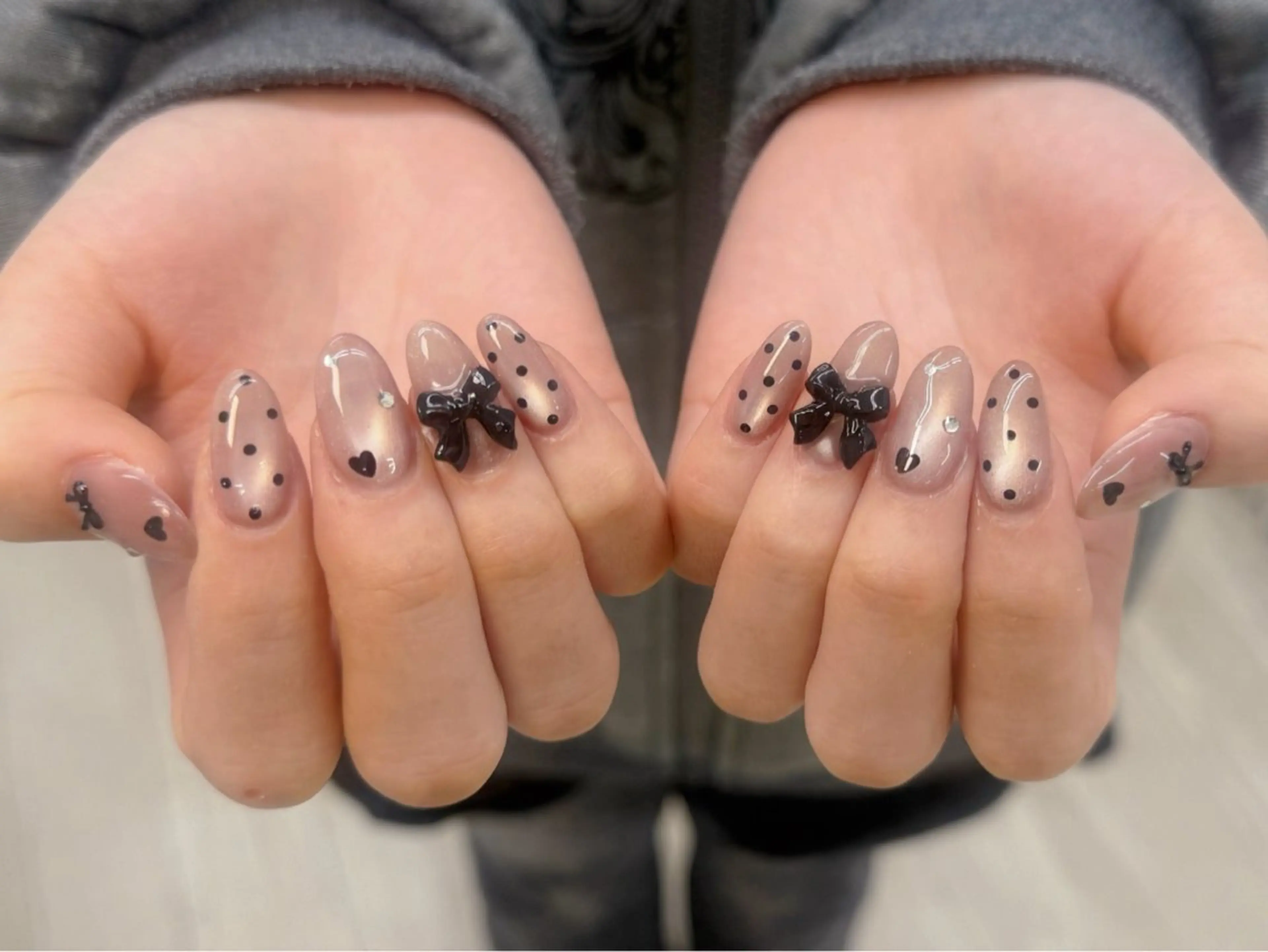 ネイル フットネイル ジェルネイル マグネットネイル 持ち込み ワンカラーネイル ハンドネイル OCEAN nail パラジェル　取扱い店のネイルデザイン