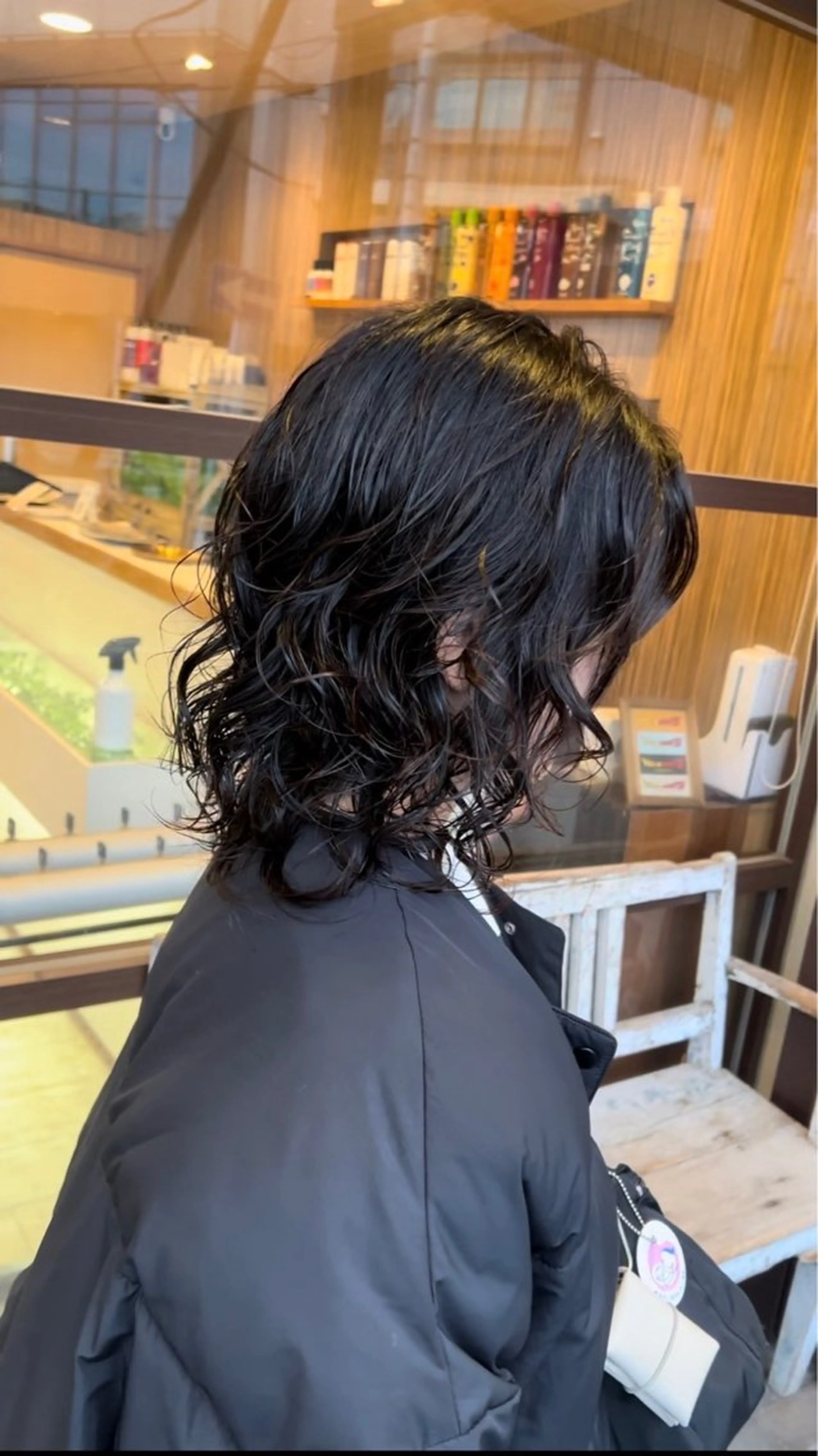 ミディアム 内山 京耶のヘアスタイル