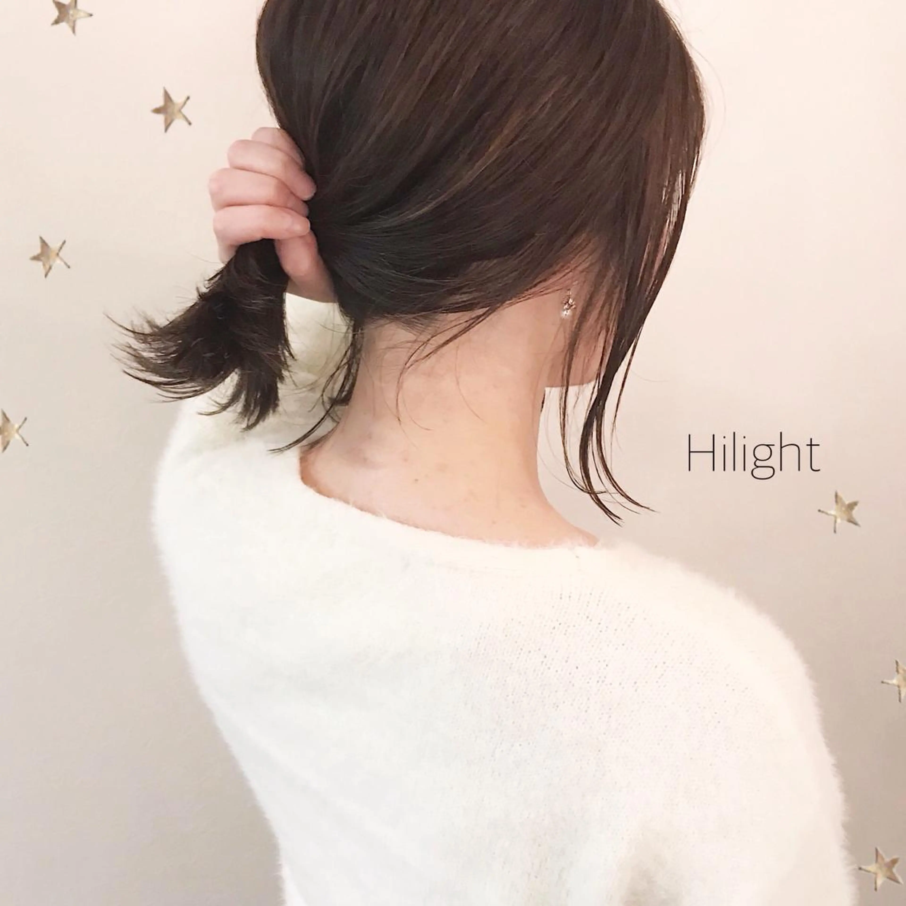 ミディアム カラー 市川 千夏のヘアスタイル