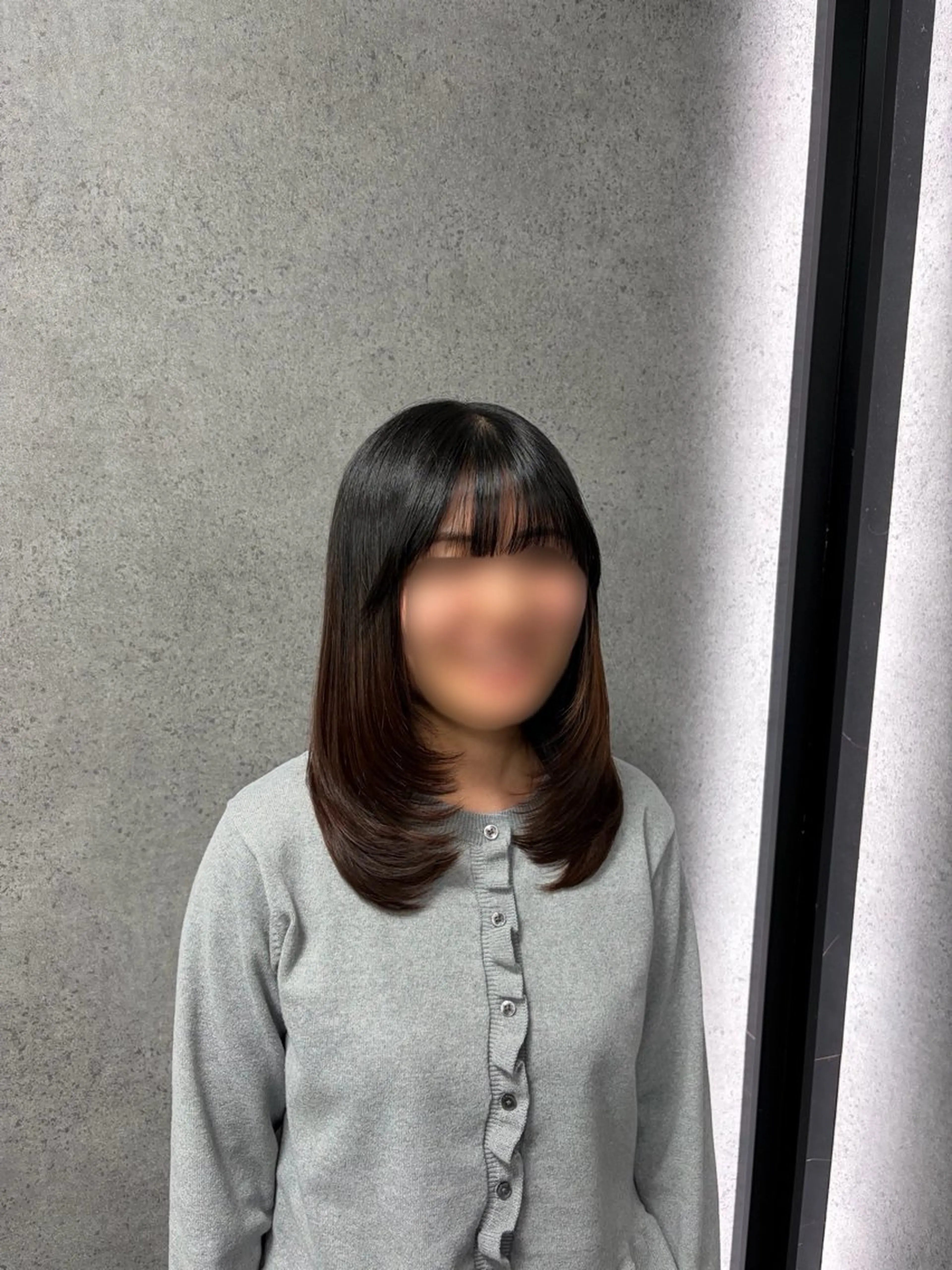 ミディアム 窪田 琉空のヘアスタイル