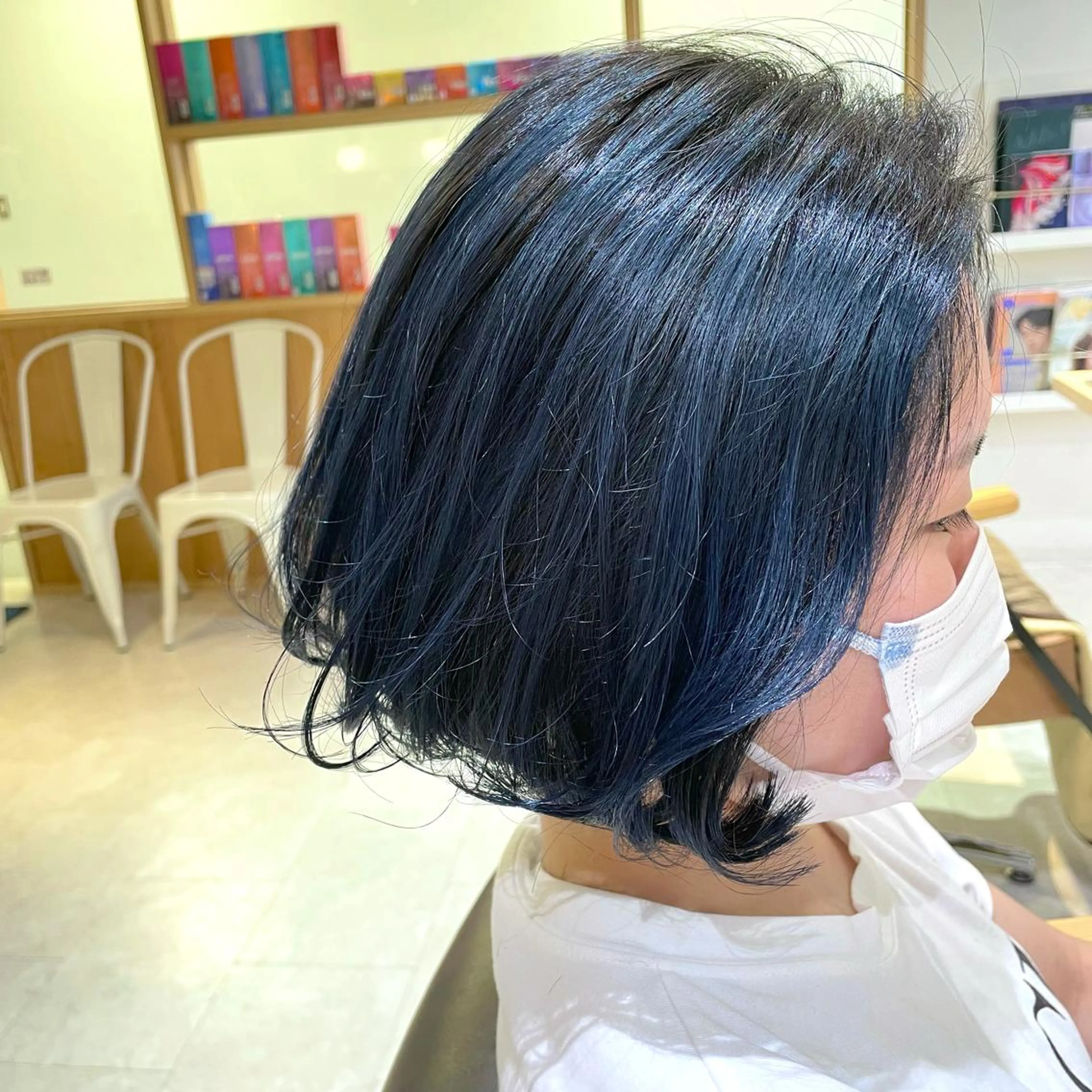 ショート カラー 心斎橋/ブリーチなし 髪質改善/レイヤーのヘアスタイル