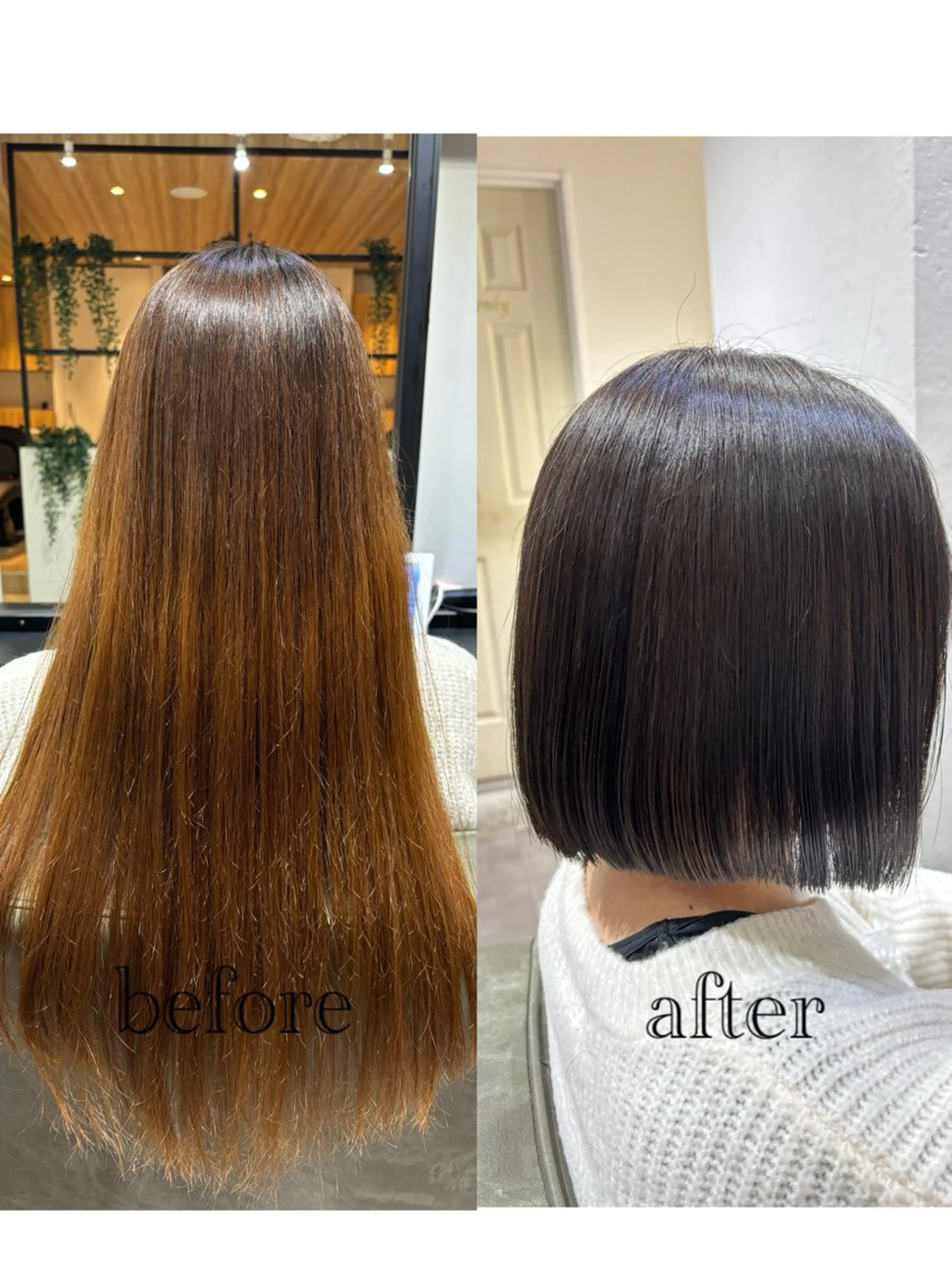 ショート ✨似合わせボブ✨ 縮毛矯正のヘアスタイル