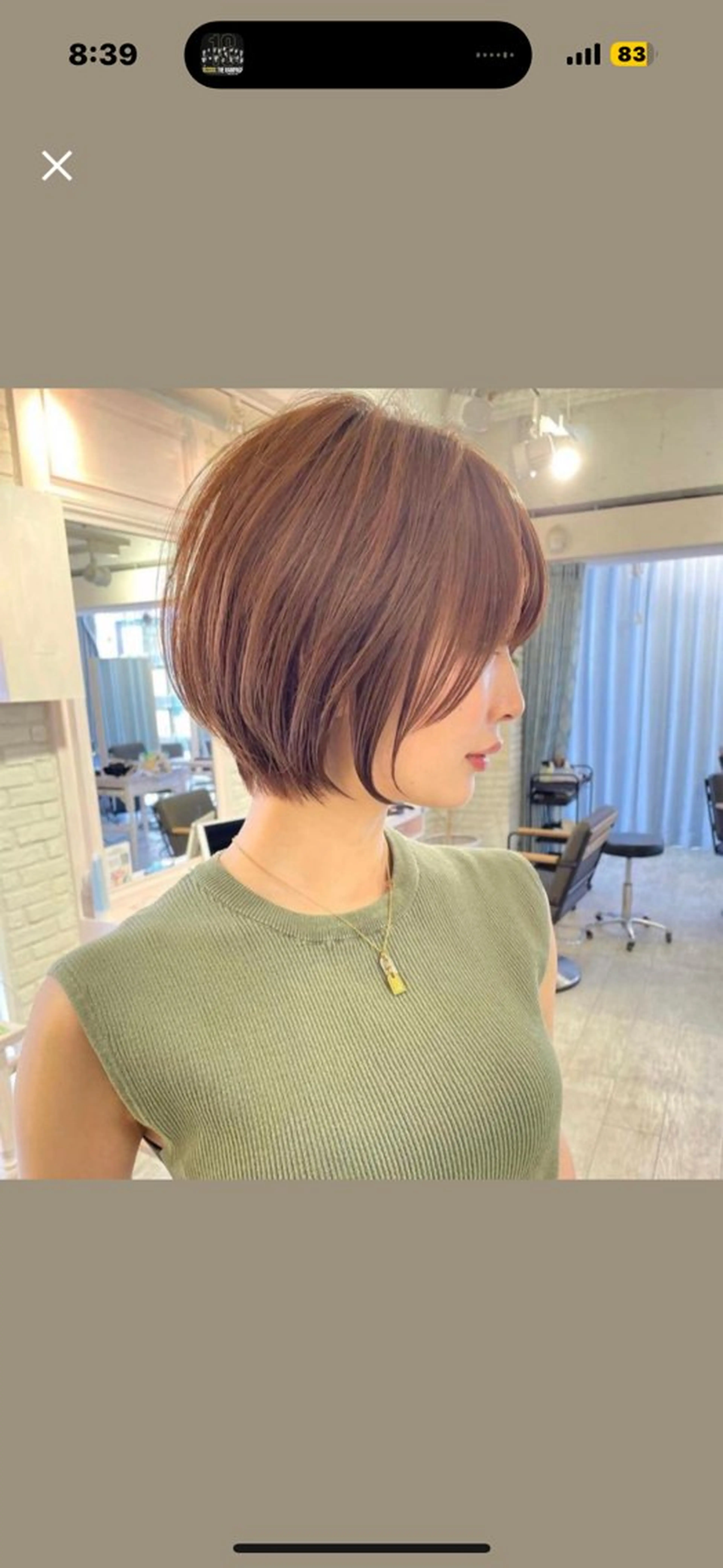 ショート カラー ショートヘア ｱｵﾇﾏﾐﾕ☁️ /ボブ/ハイトーン/のヘアスタイル