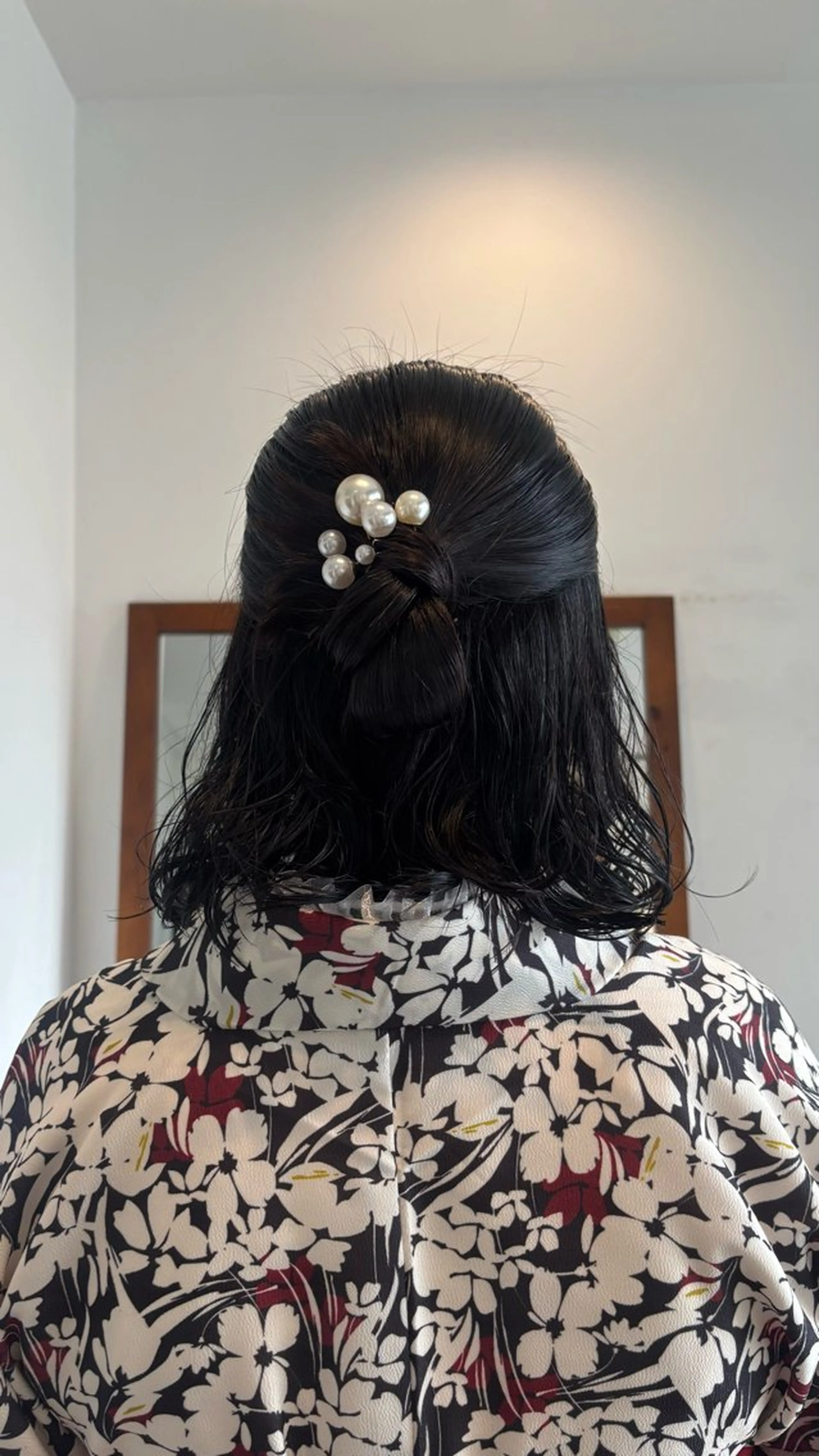 ヘアアレンジ ひいろ パーマ/カットモデルのヘアスタイル