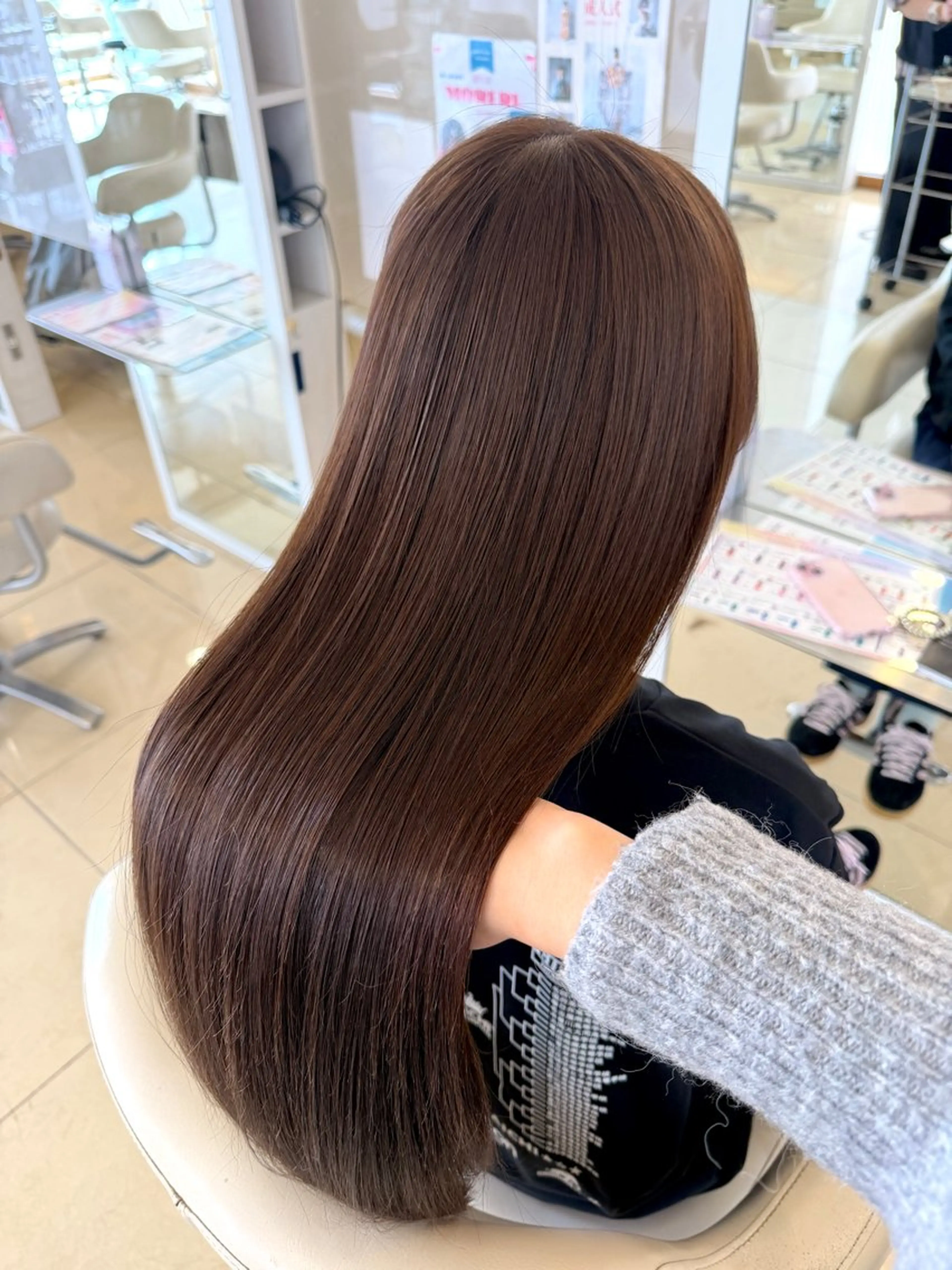 カラー ヘアカラー トリートメント 🎀艶カラー🎀 大林未侑のヘアスタイル