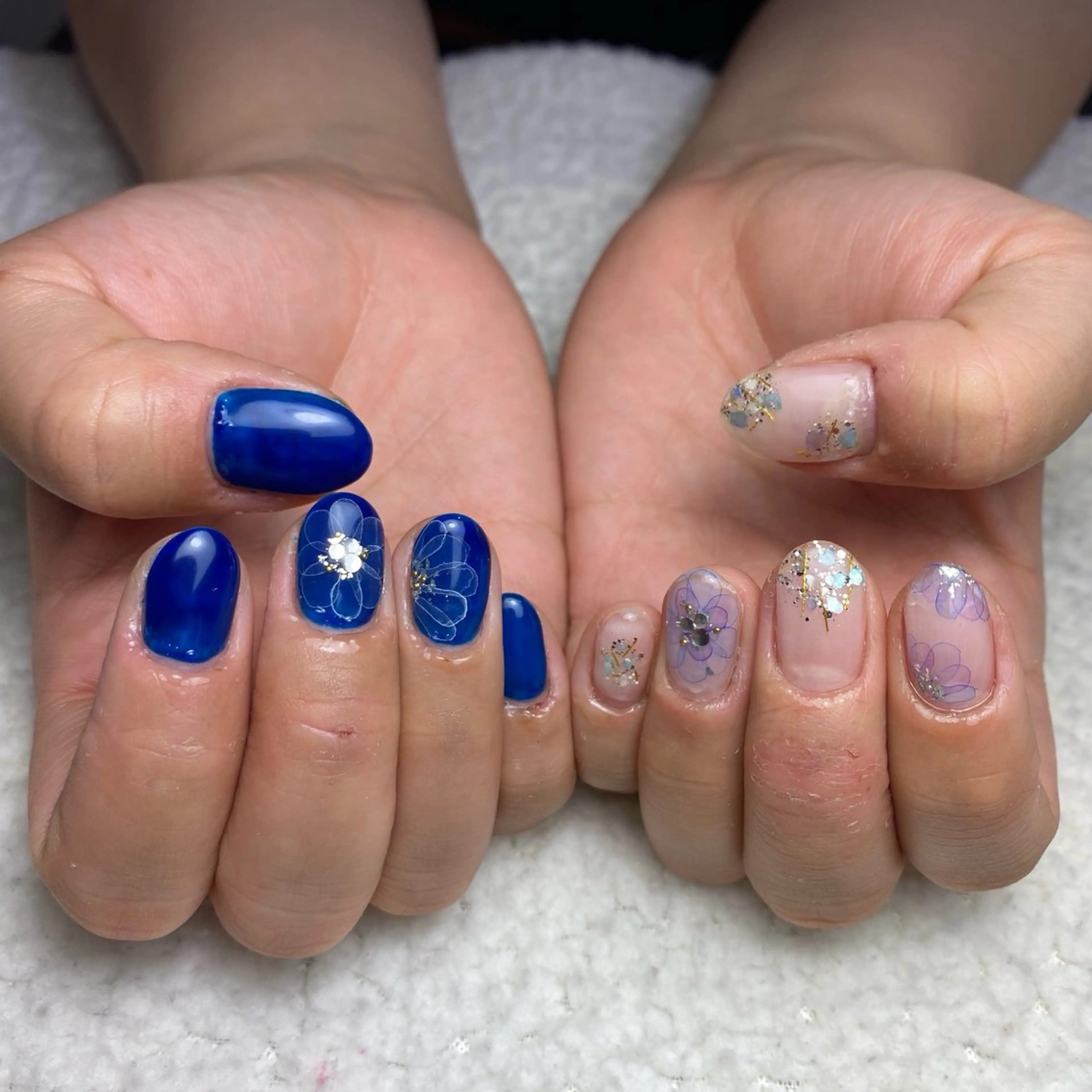 ネイル フラワーネイル 春ネイル ハンドネイル COCO+所属・COCO +のエステ・リラクイメージ