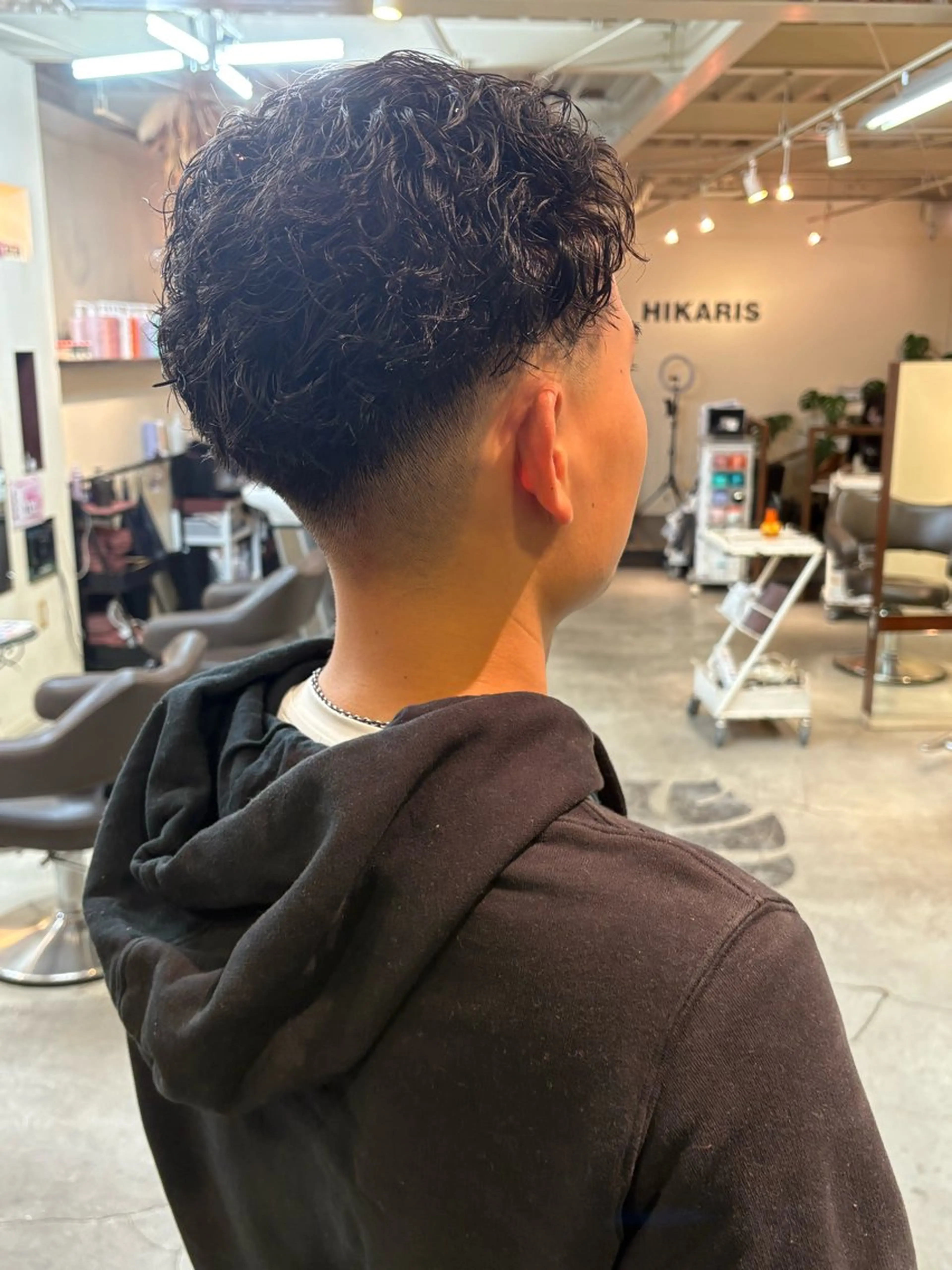 【メンズ限定】ピンパーマ＋カットの写真