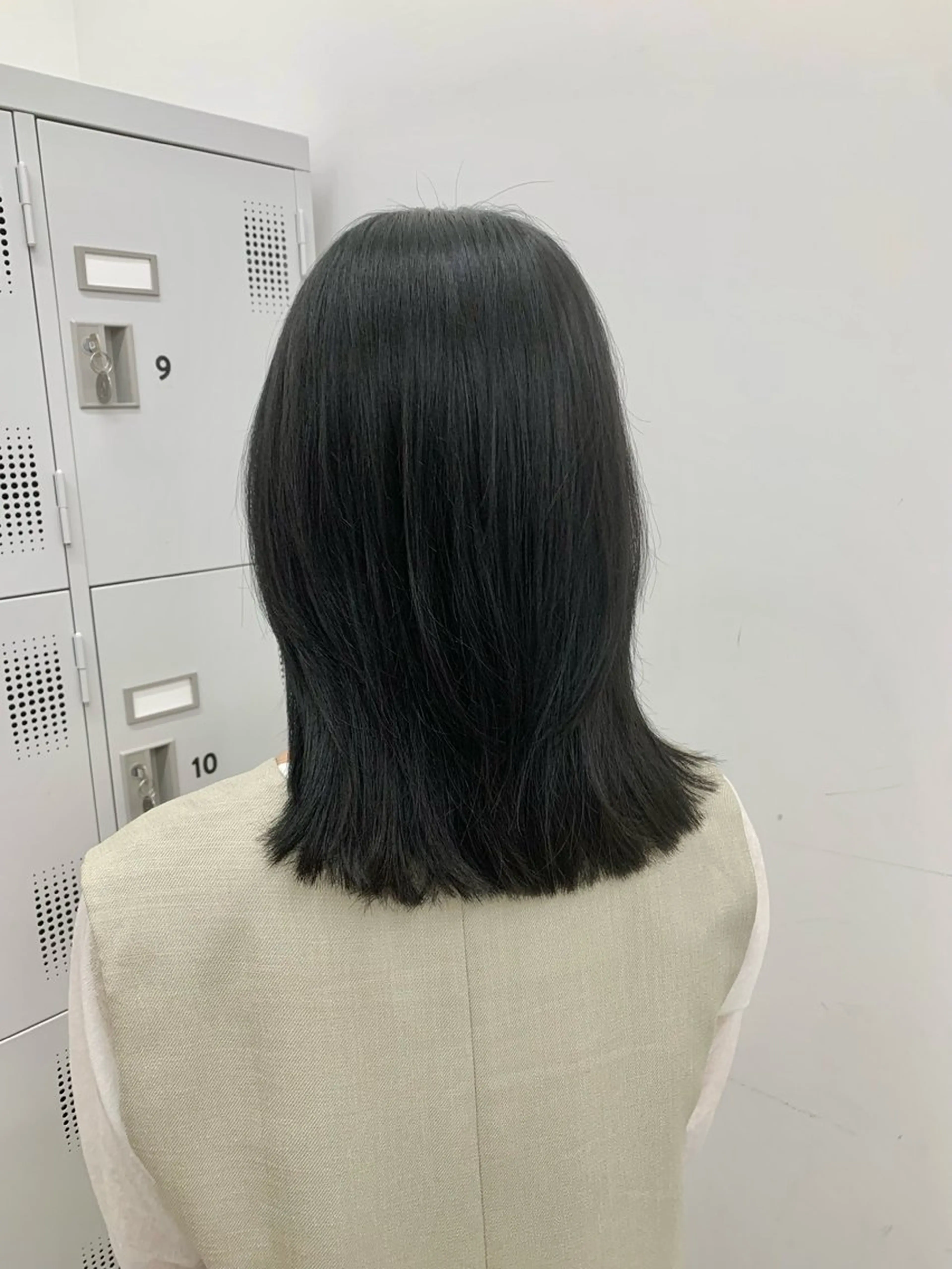 ミディアム カラー 黒髪 透明感カラー カット ヘアカラー ヘッドスパ 本格ヘッドスパ🌿 ×ヘア 佐藤のヘアスタイル
