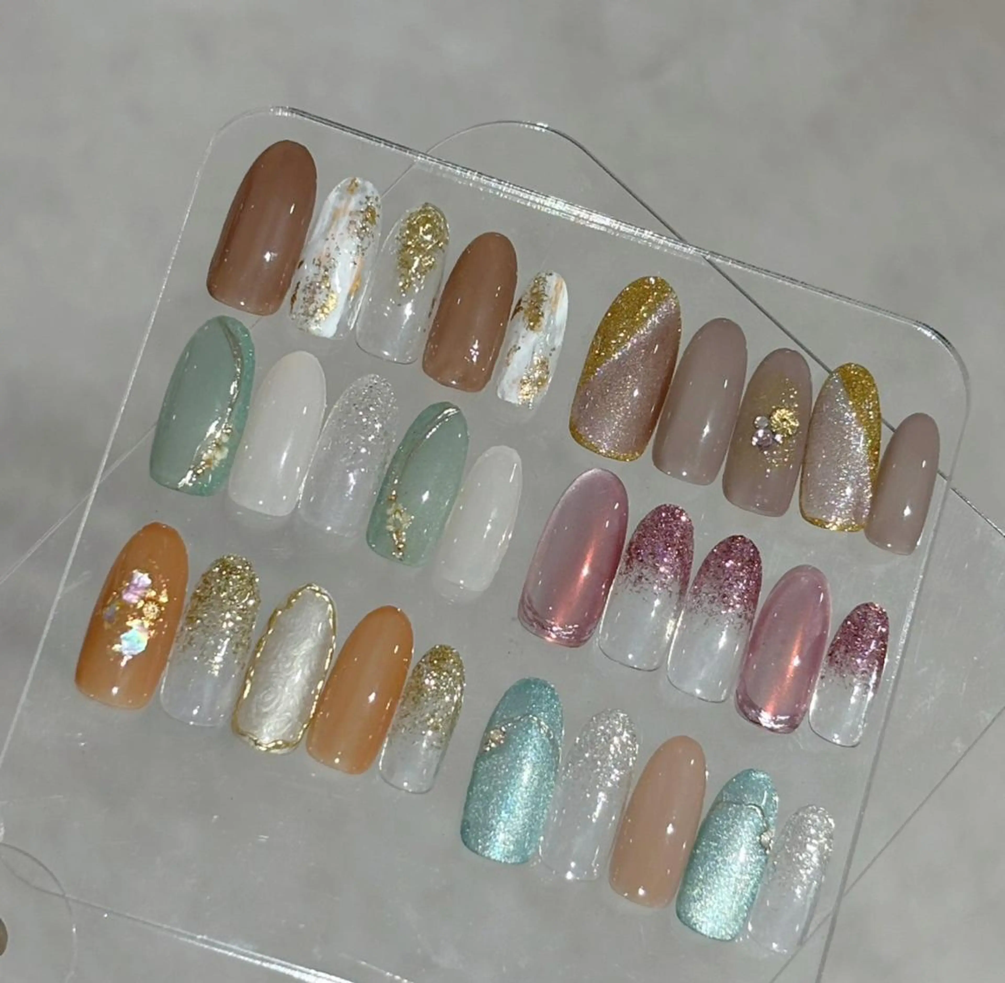 ネイル ハンドネイル 志形 彩音のネイルデザイン