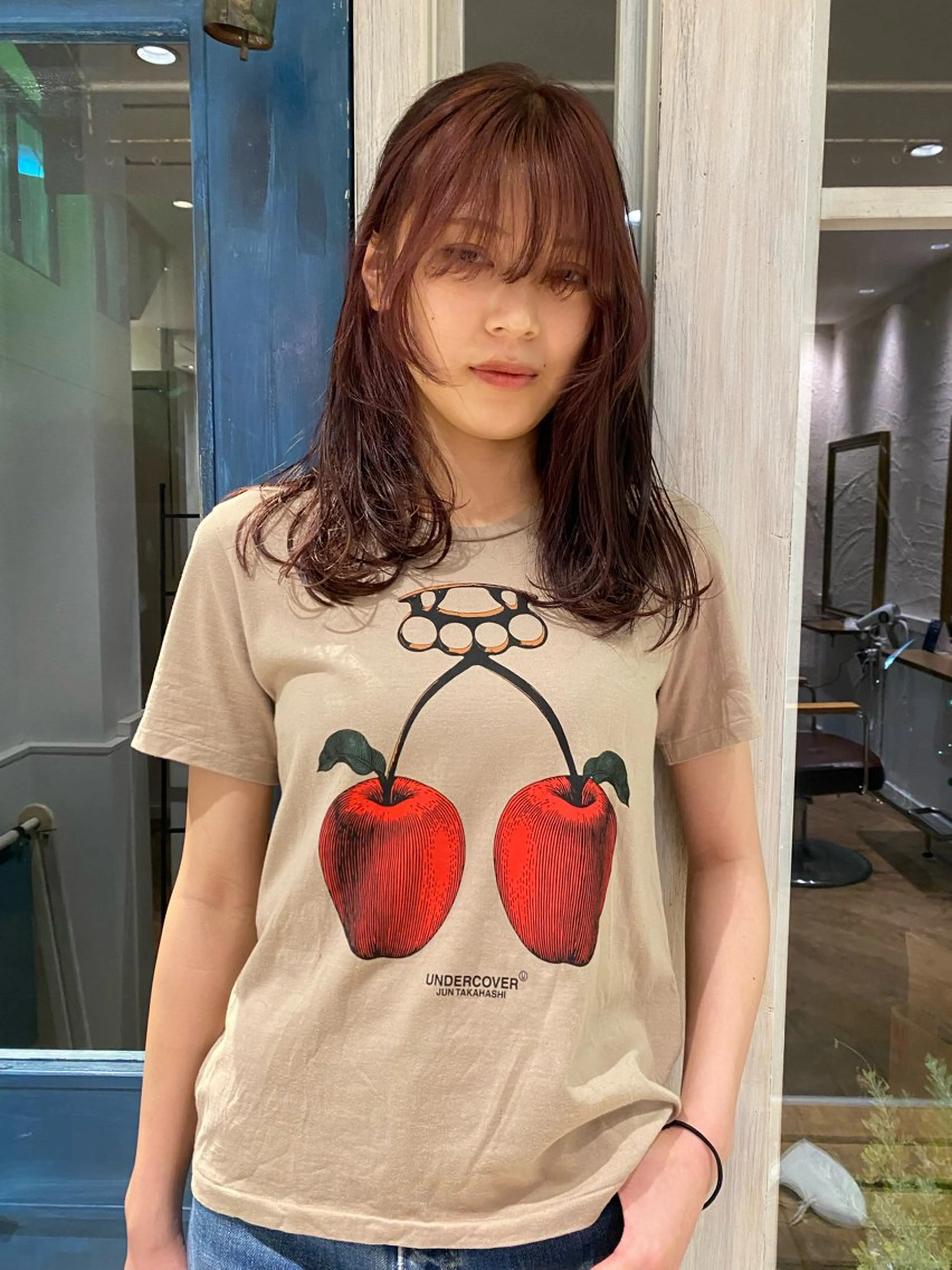 セミロング saya/似合わせ /透明感カラーのヘアスタイル