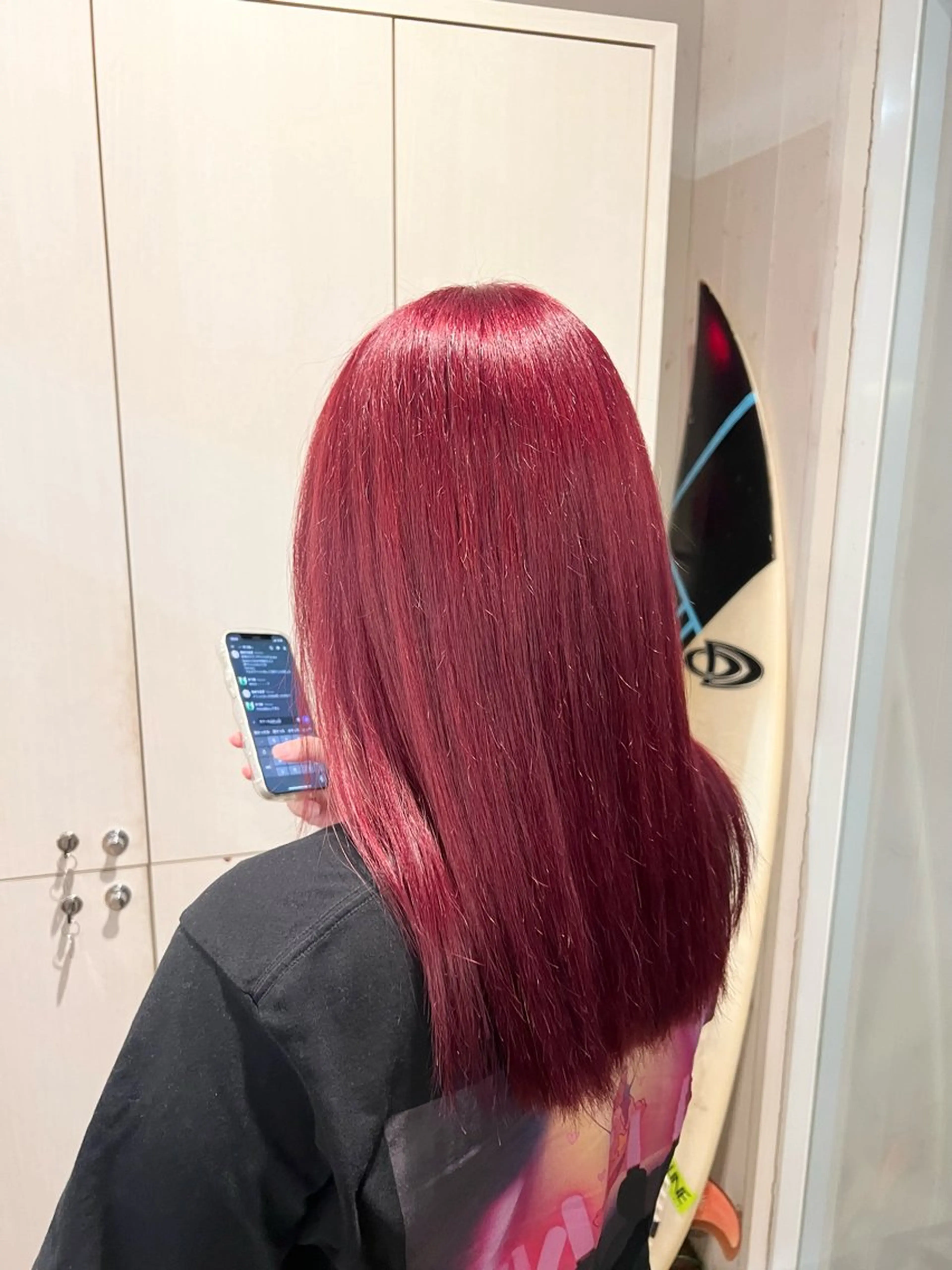 カラー ヘアカラー きむら なみか🪐のヘアスタイル