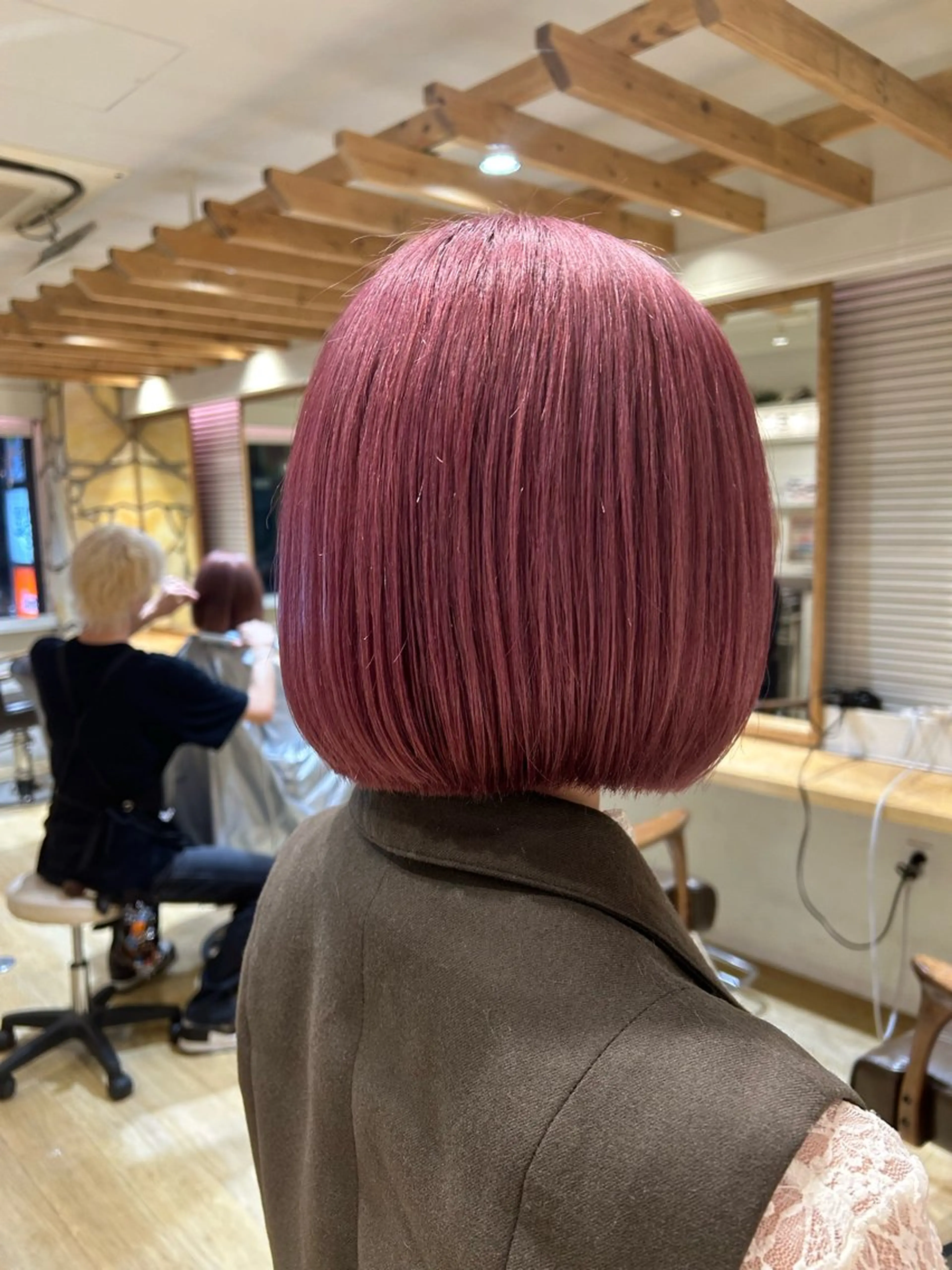 ショート カラー カット ヘアカラー kawabe maikoのヘアスタイル