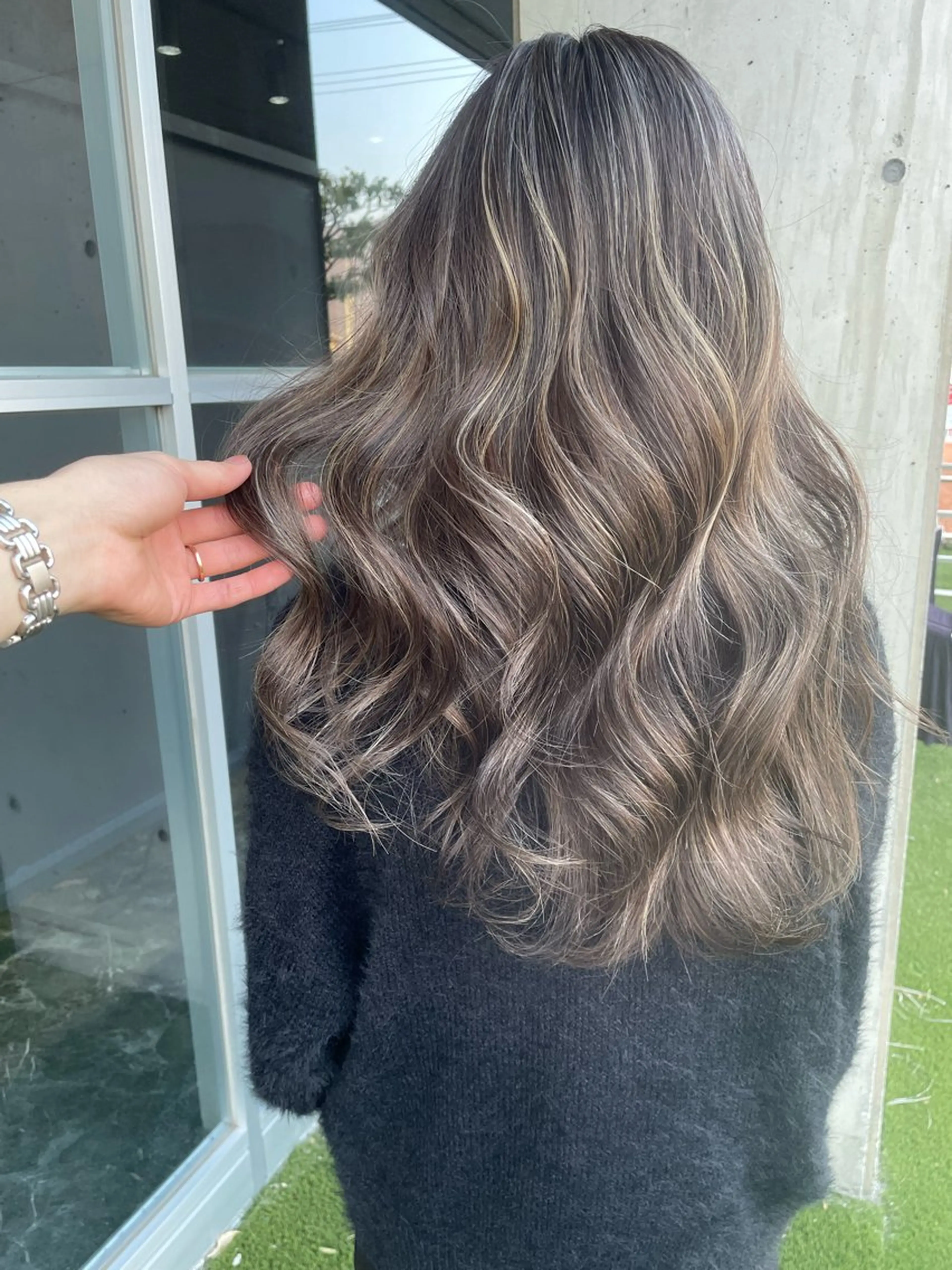 カラー ヘアカラー 山田隆成/韓国カット バレ、ハイライト得意のヘアスタイル