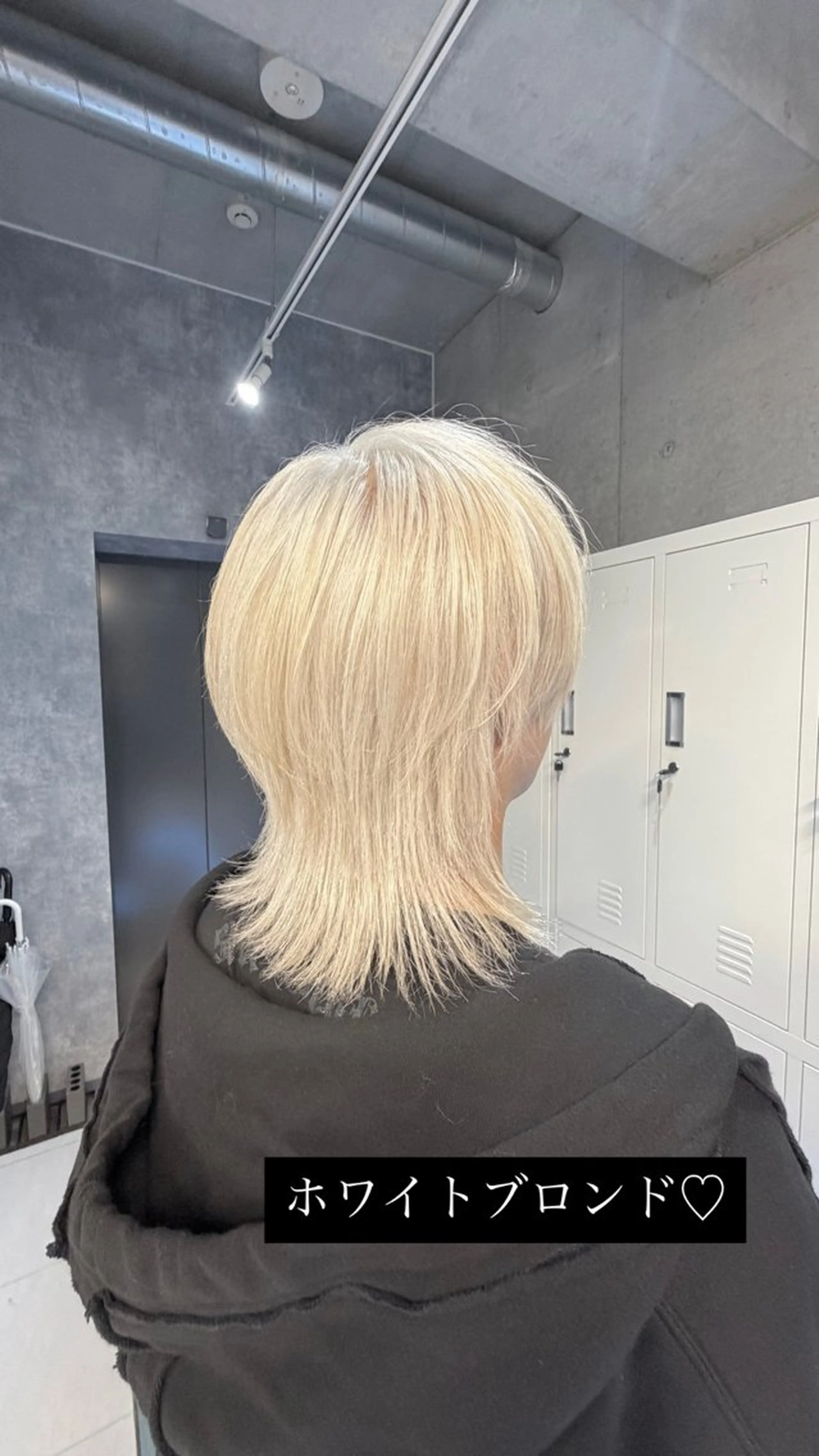 ミディアム カラー カット ヘアカラー トリートメント ʜᴀʀᴜᴋᴀ♱メンズ ウルフ/ブリーチのヘアスタイル