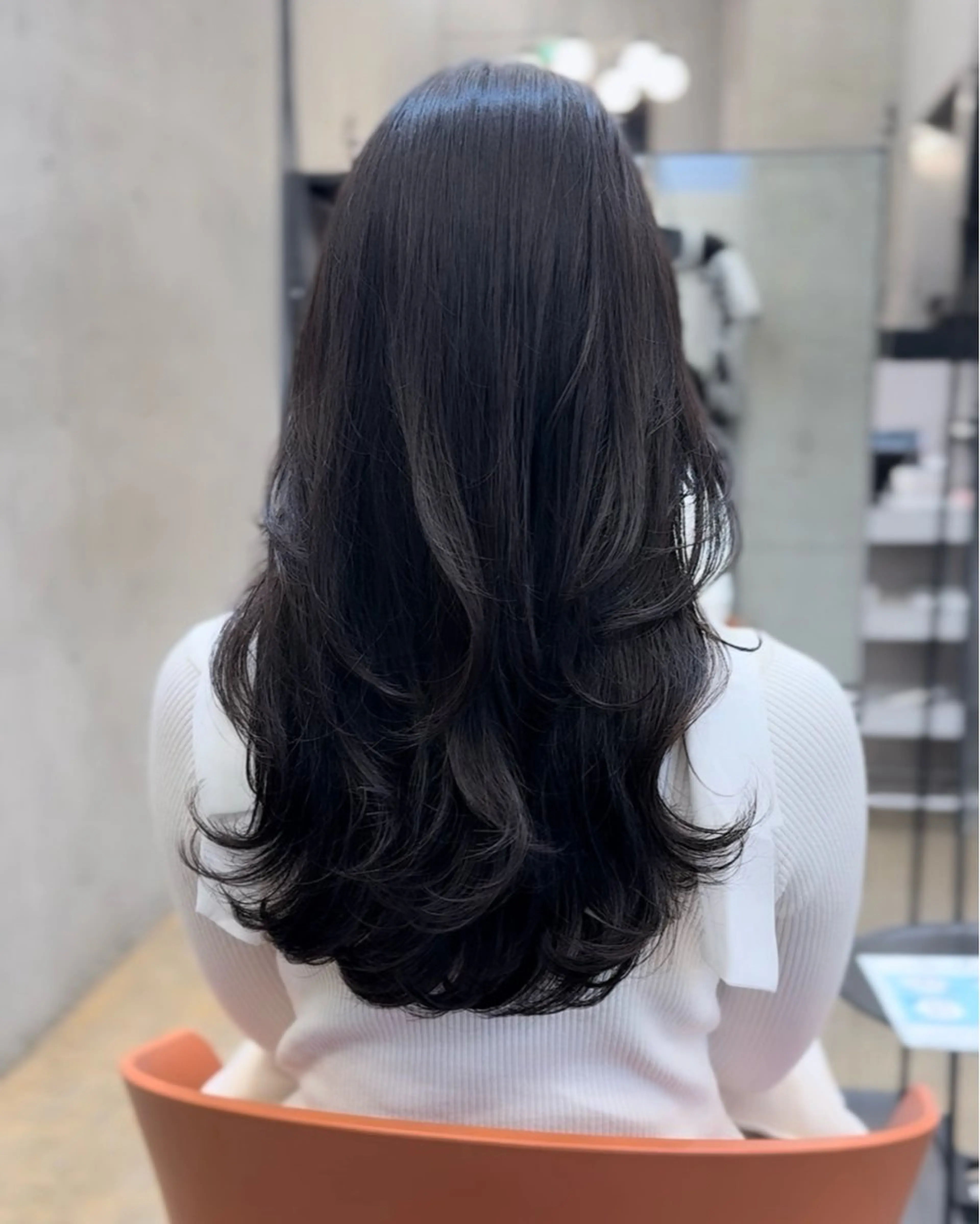 ロング パーマ カット パーマ トリートメント レイヤーカット /髪質改善 小池 祐のヘアスタイル