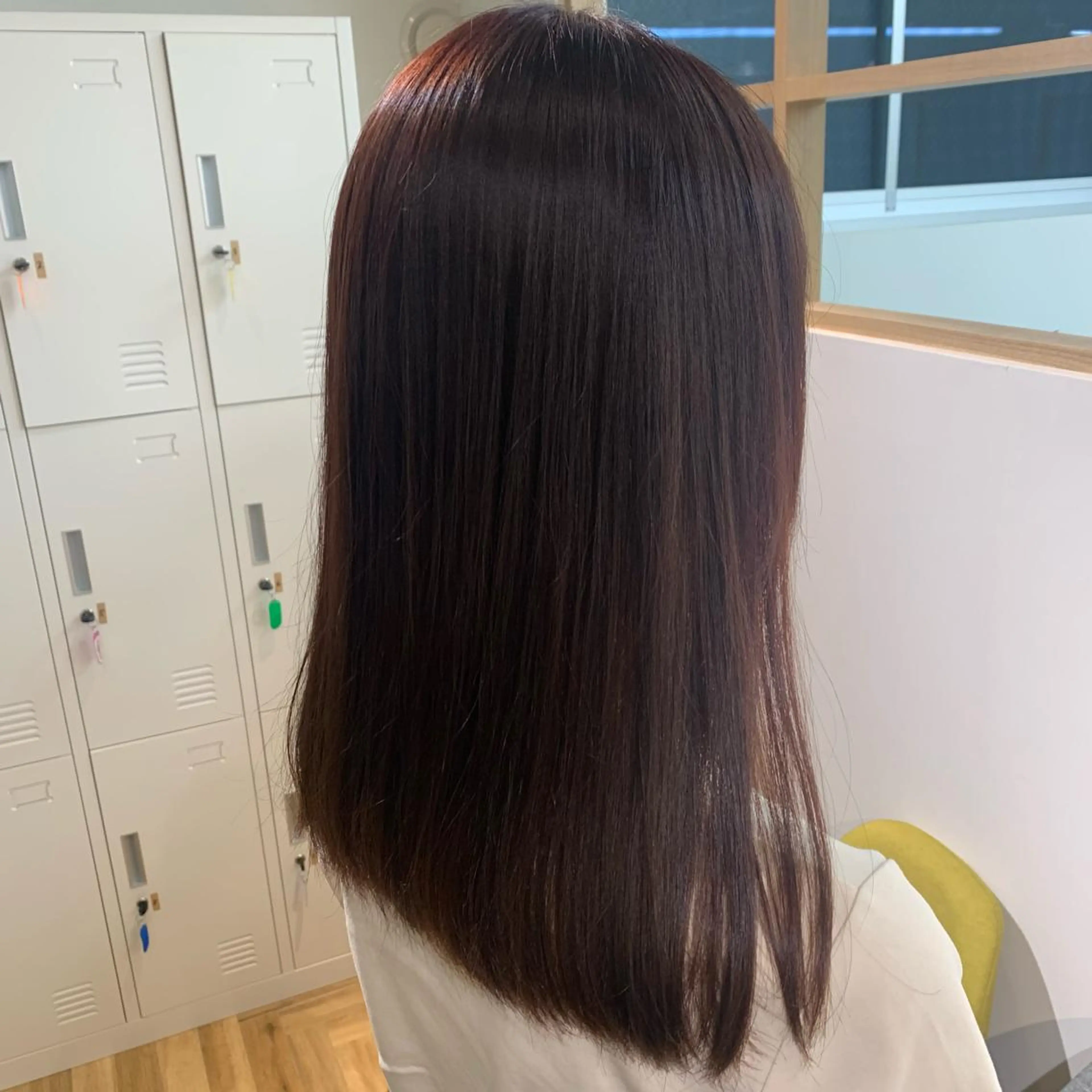 カラー ブラウンカラー 齊藤 来美のヘアスタイル