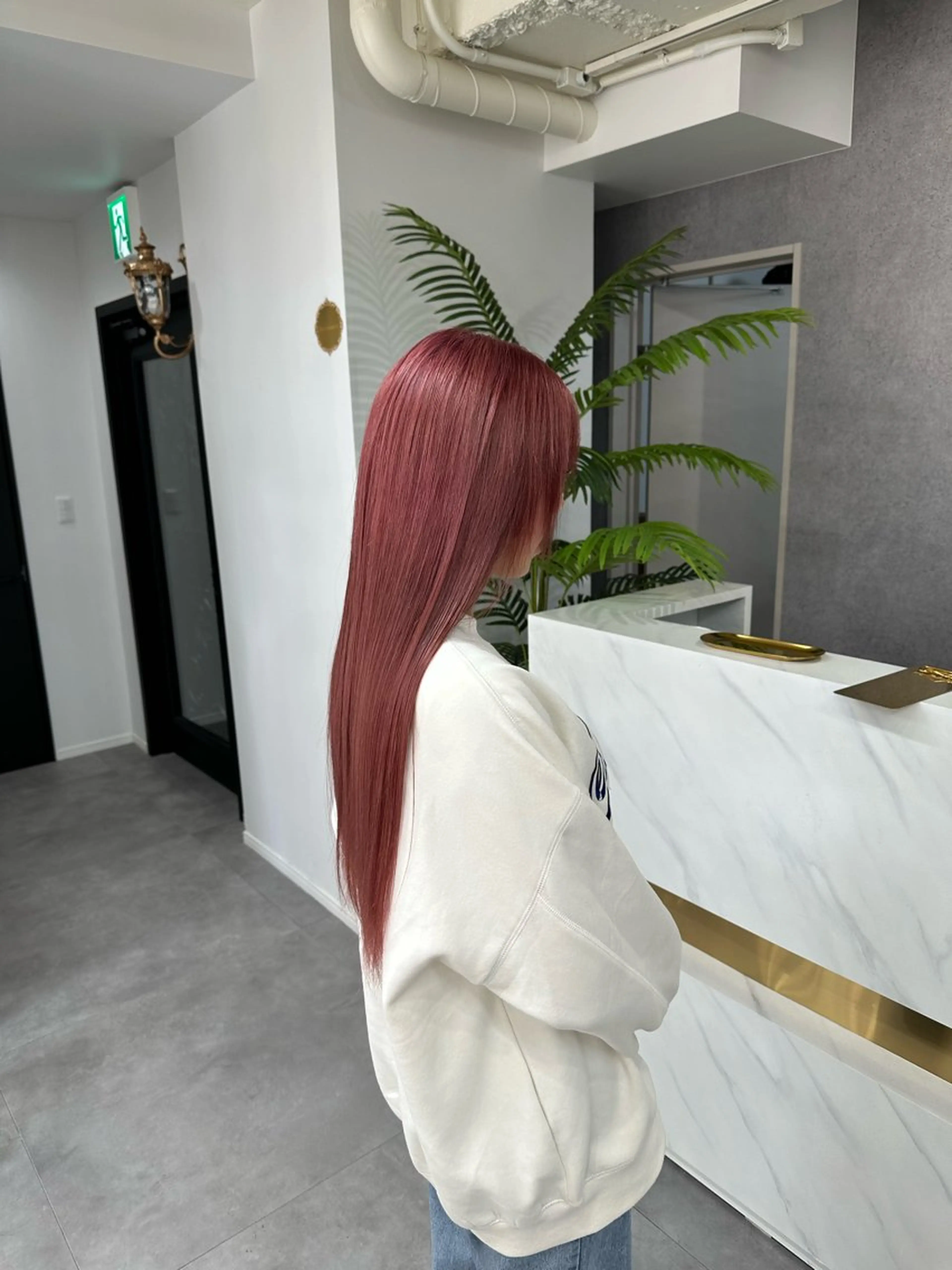 ロング 韓国風　🌈 NAOTOのヘアスタイル