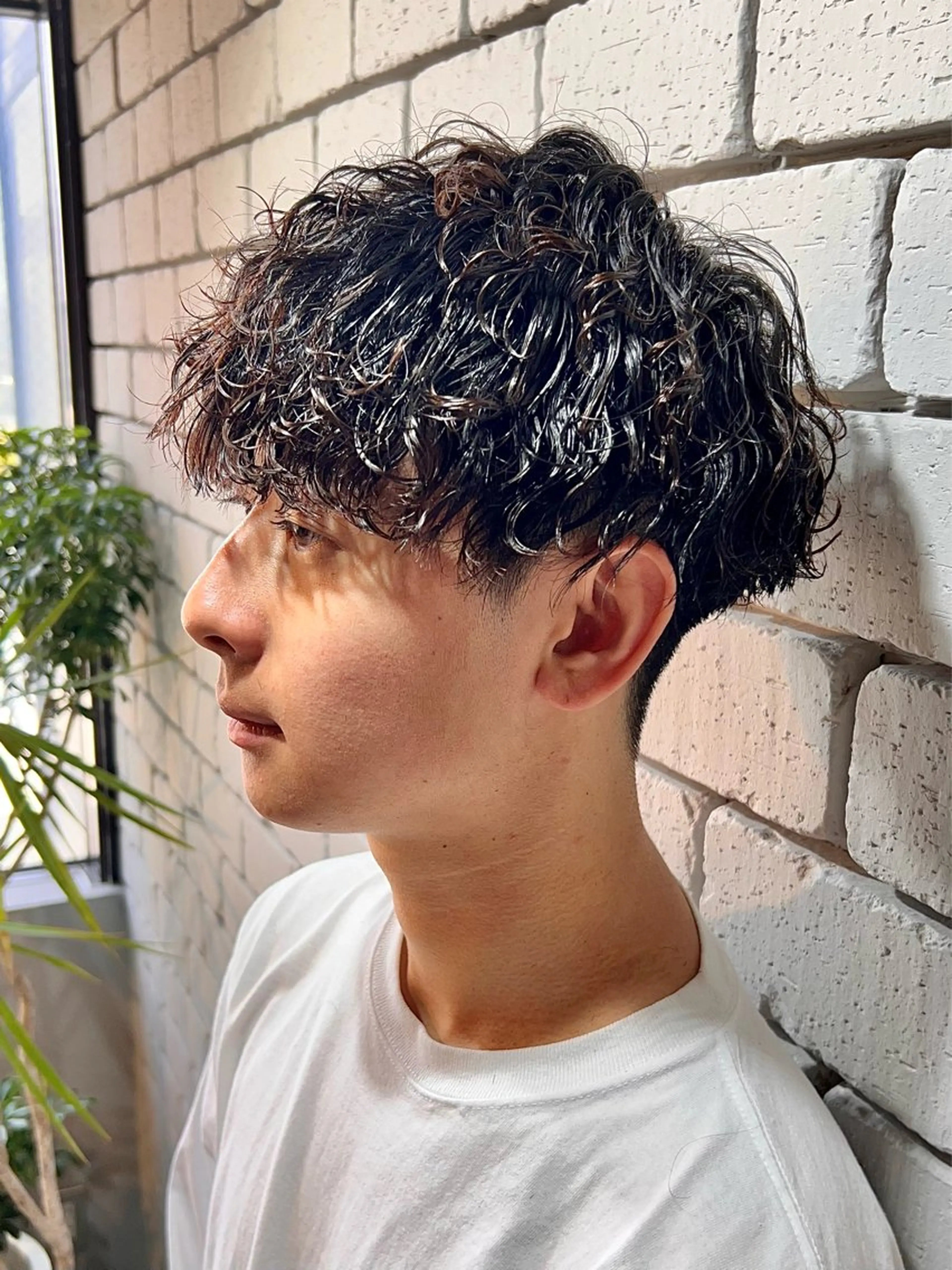 ショート パーマ メンズ メンズパーマ職人 加藤 弘貴のヘアスタイル