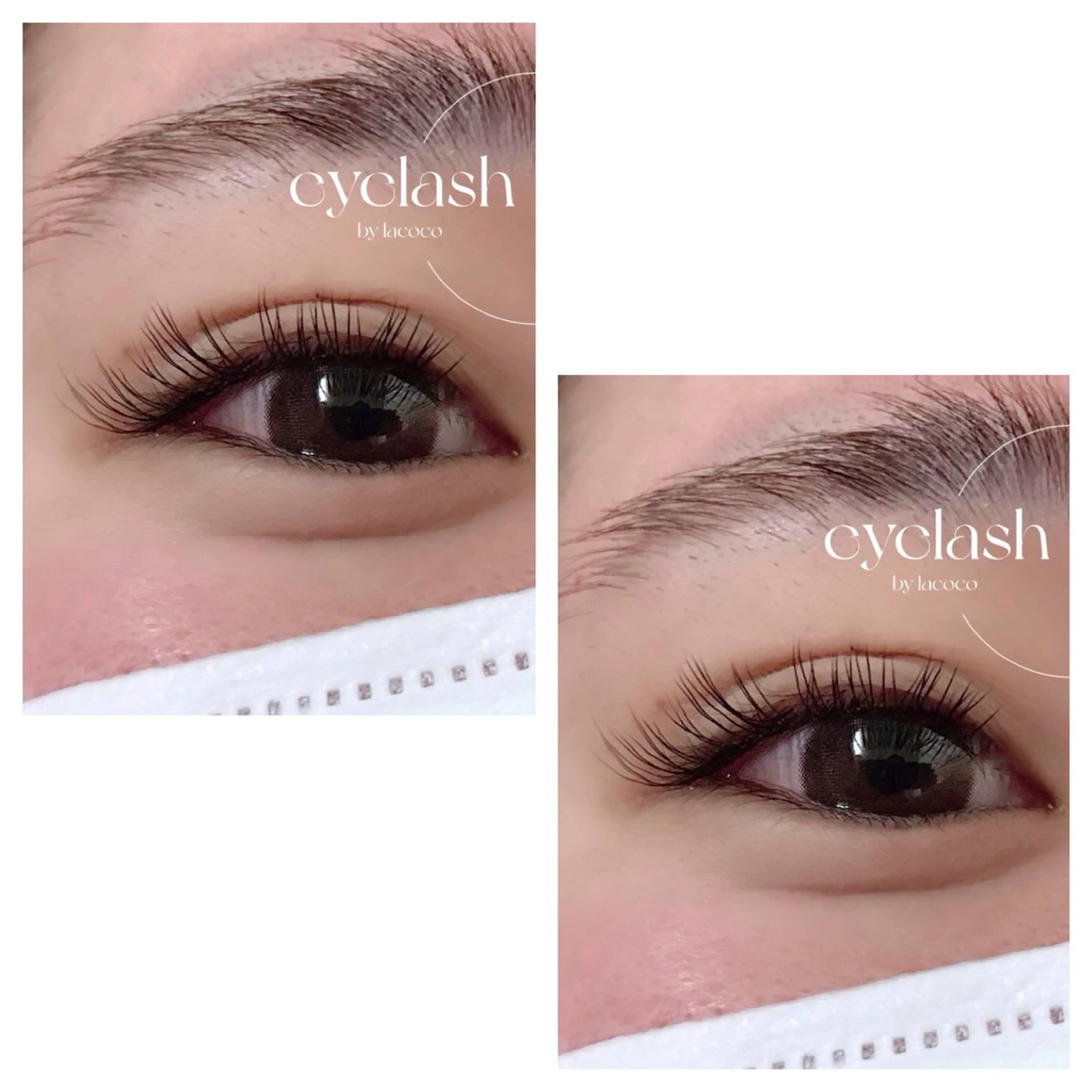 マツエク・マツパ フラットラッシュ 金井 麻世のマツエク・マツパデザイン