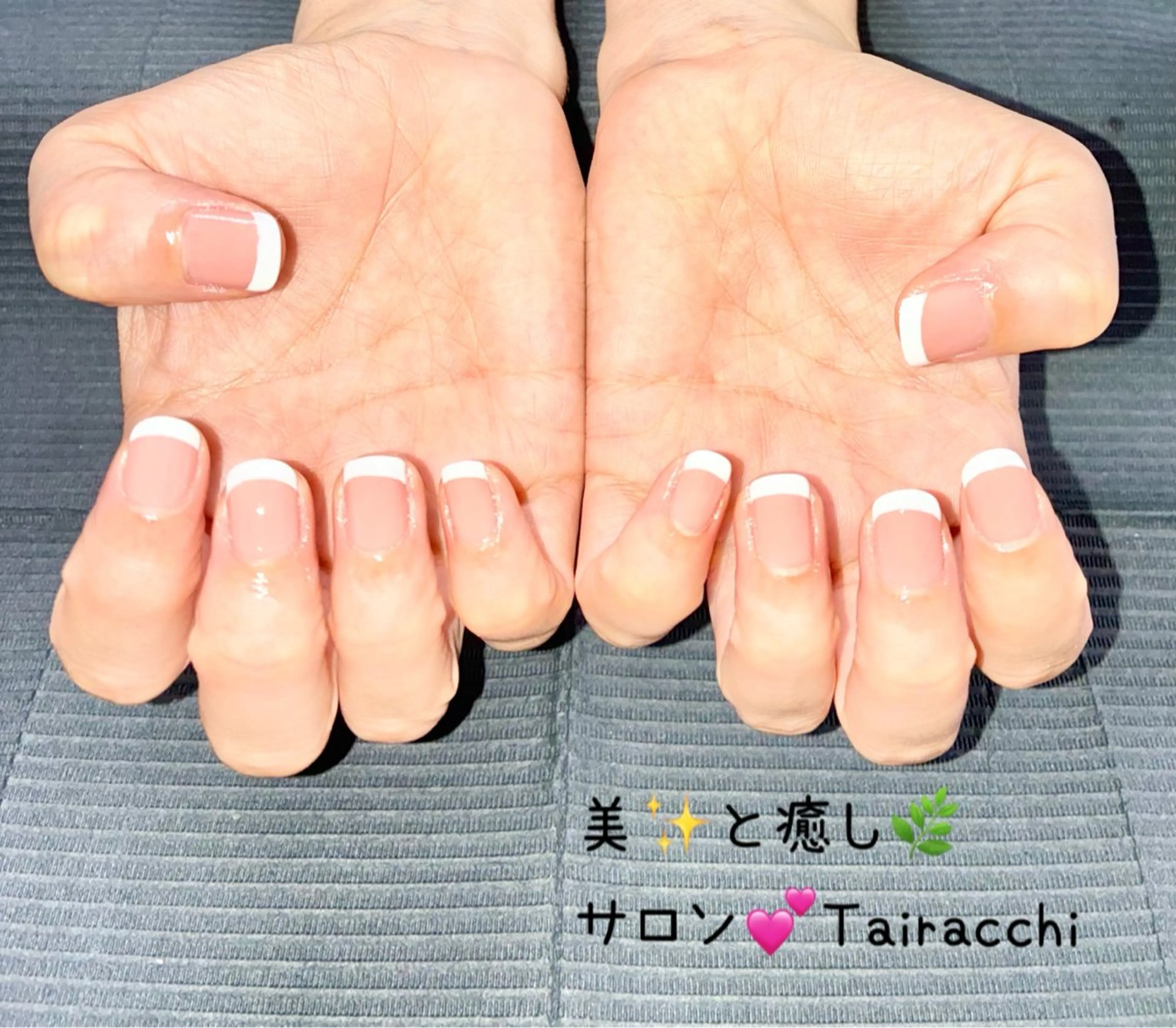 ネイル フレンチネイル Tairacchi タイラッチのネイルデザイン