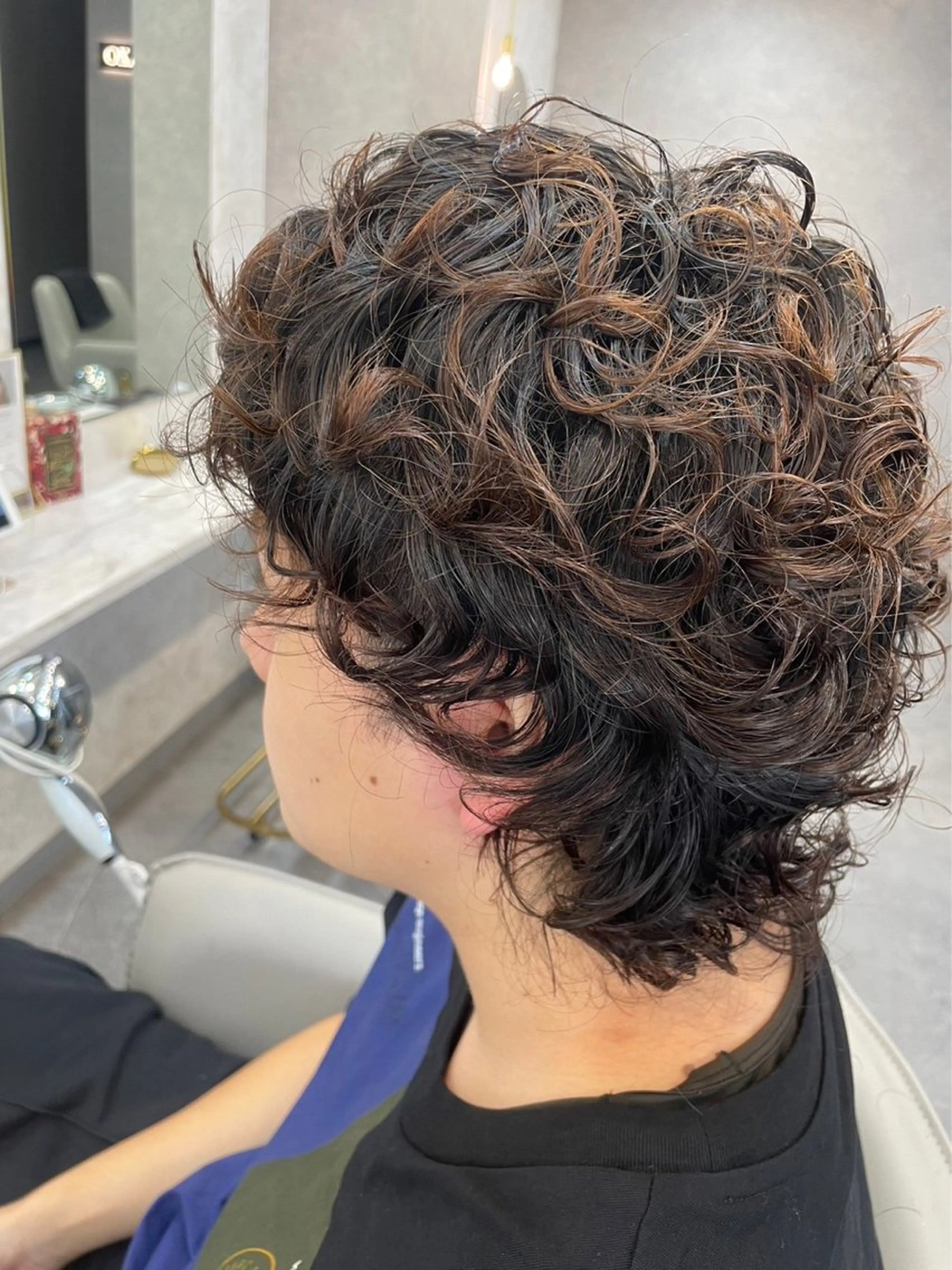 メンズ カット パーマ トリートメント MIKI /LAZO 千歳船橋のヘアスタイル