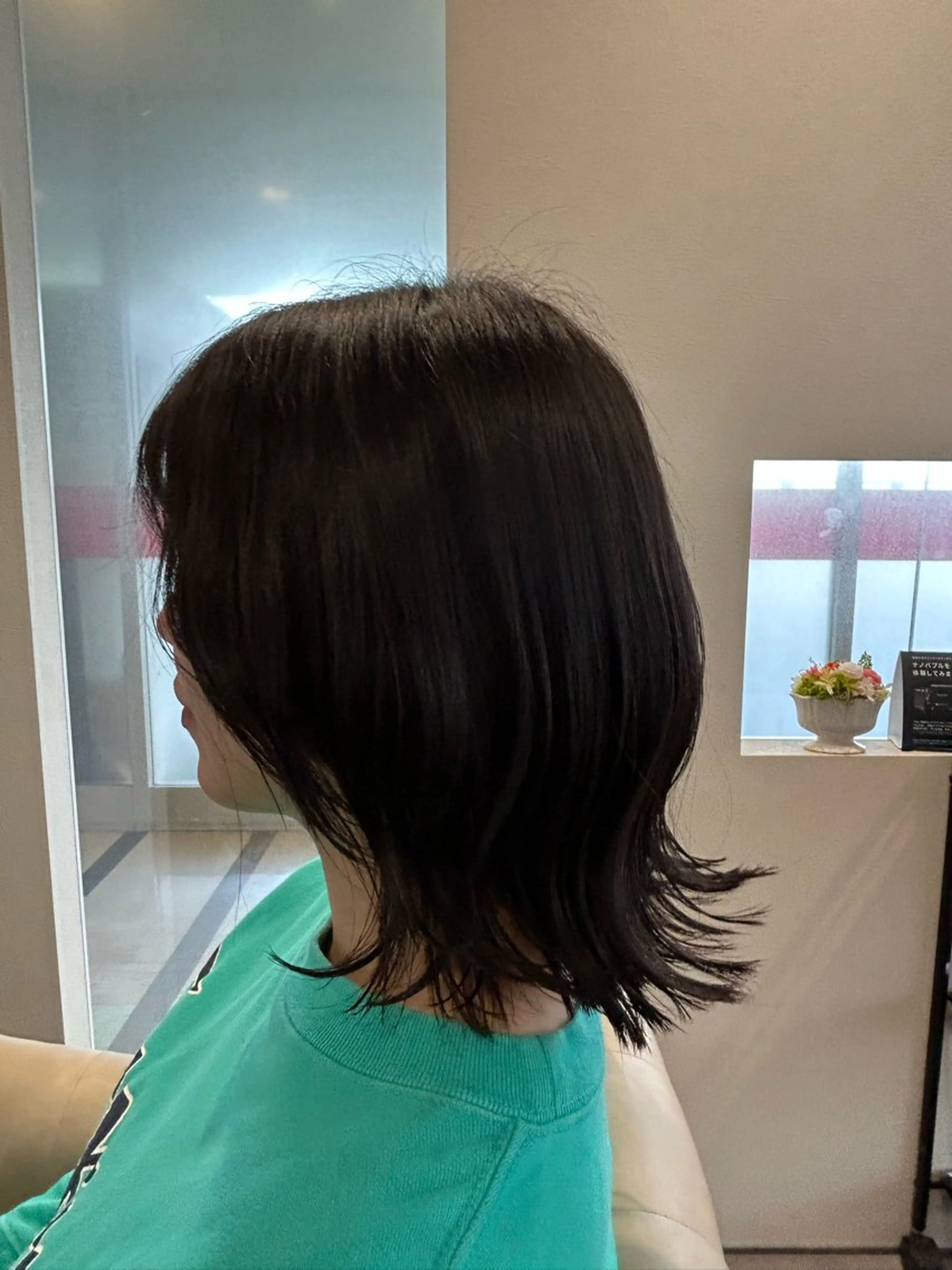 ミディアム 五ノ井 一世のヘアスタイル