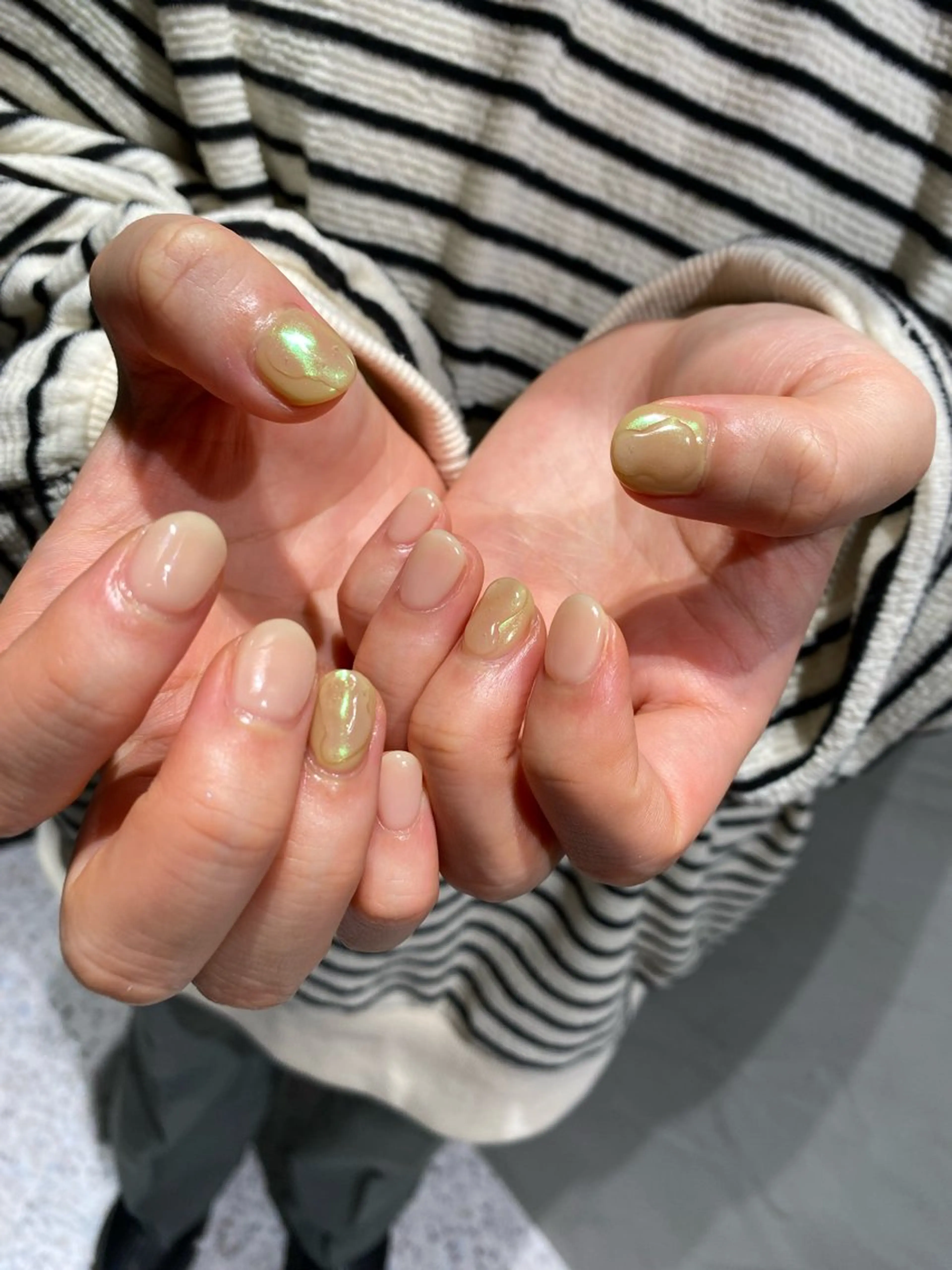 ネイル ハンドネイル Yuriko Omi パラジェル/渋谷のネイルデザイン