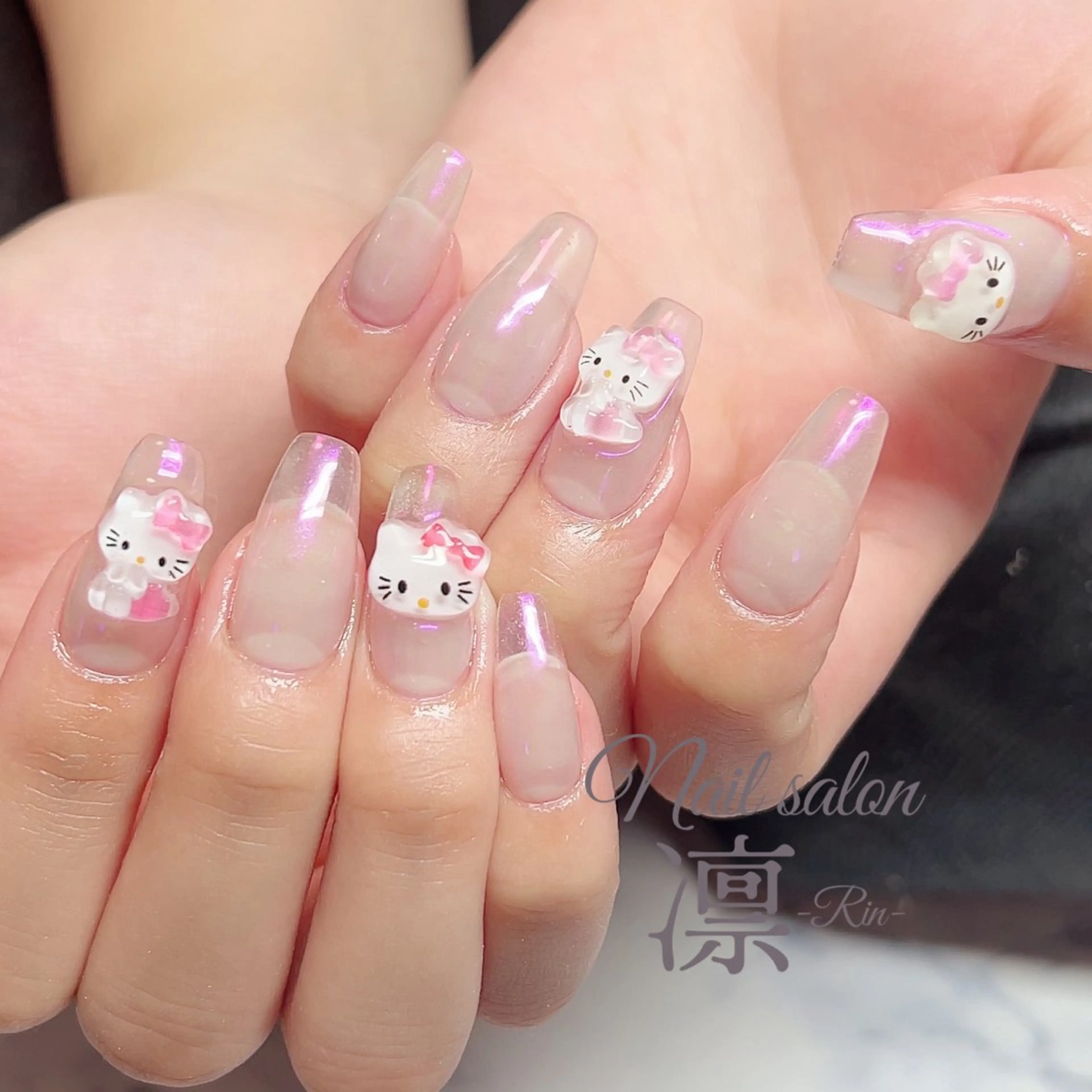 ネイル スカルプネイル private salon凛のネイルデザイン