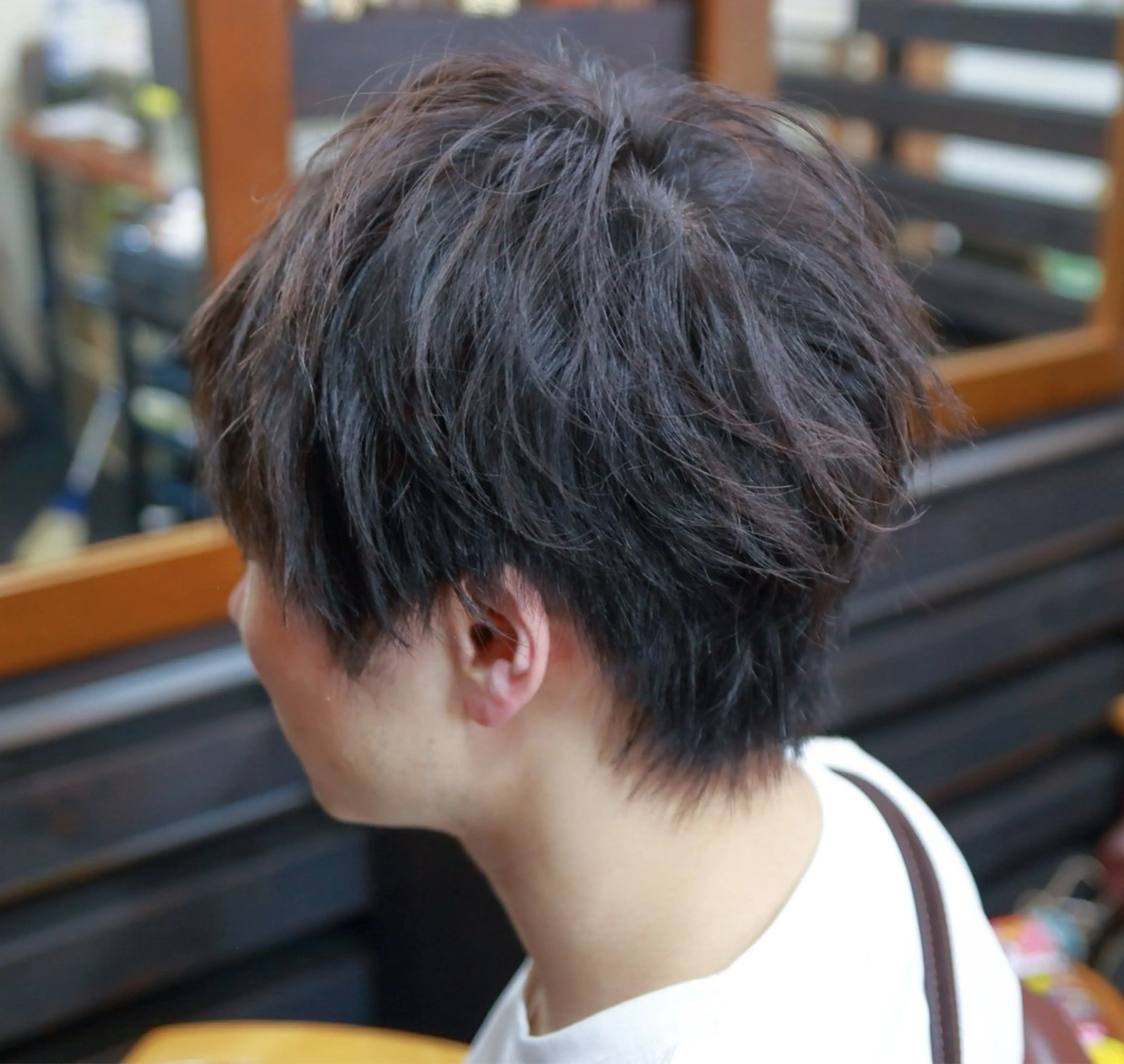 ショート メンズ メンズパーマ ショートヘア カット パーマ 竹内 幸生のヘアスタイル