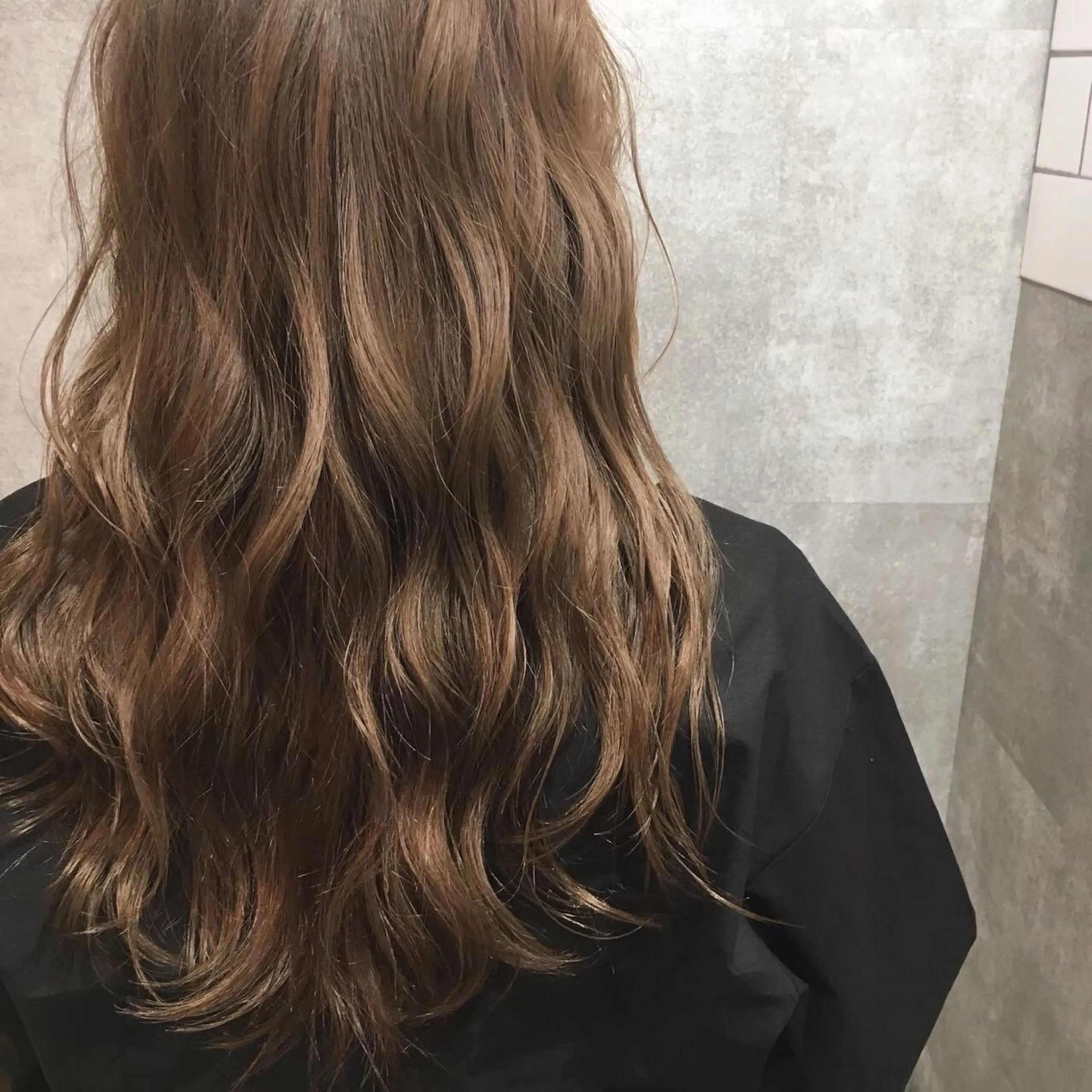 ロング カラー トリートメント 17日パーマモデル/ 募集中!落合🌷のヘアスタイル