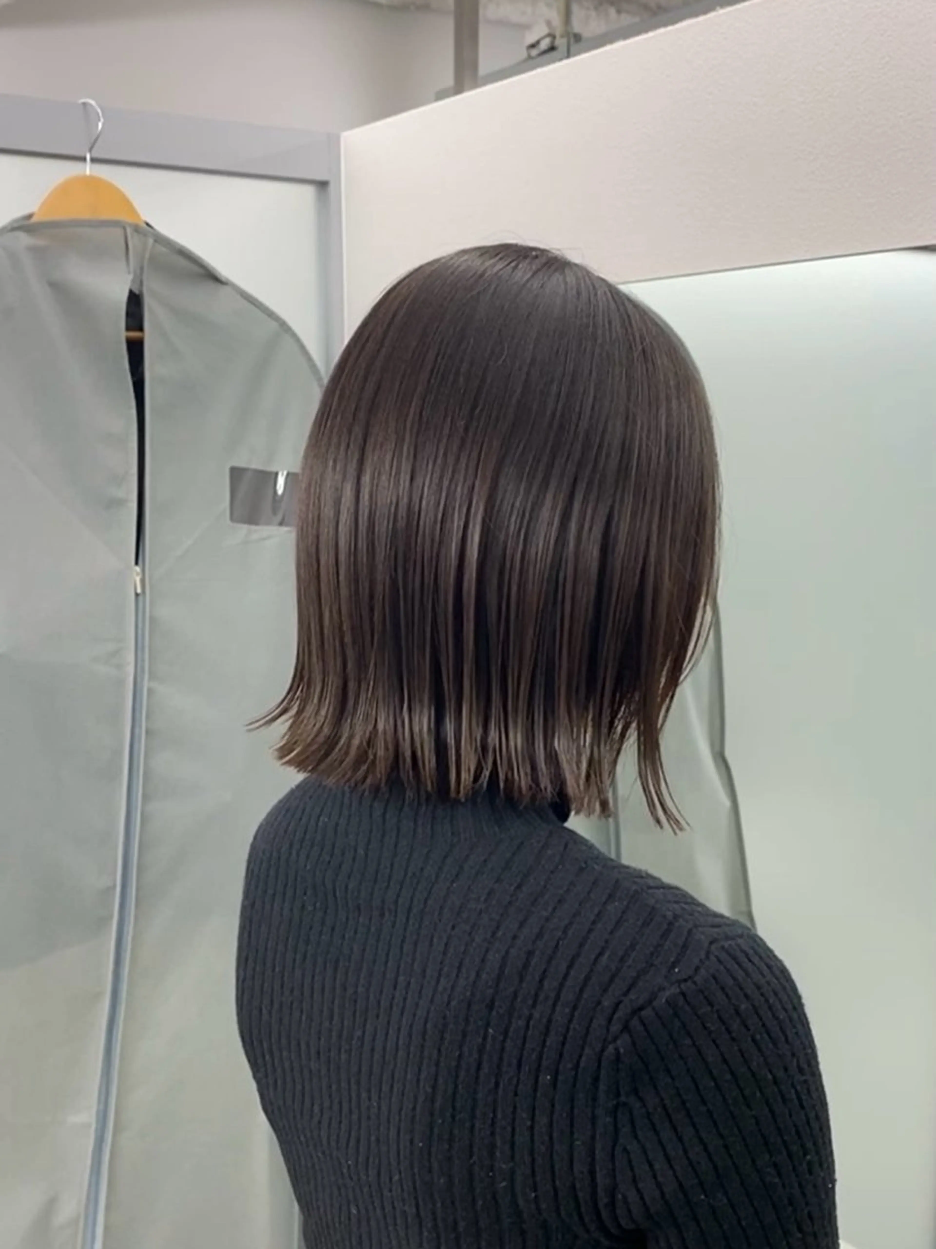 ショート ボブ 韓国風ヘア 江坂トレンド韓国風 髪質改善shinoのヘアスタイル