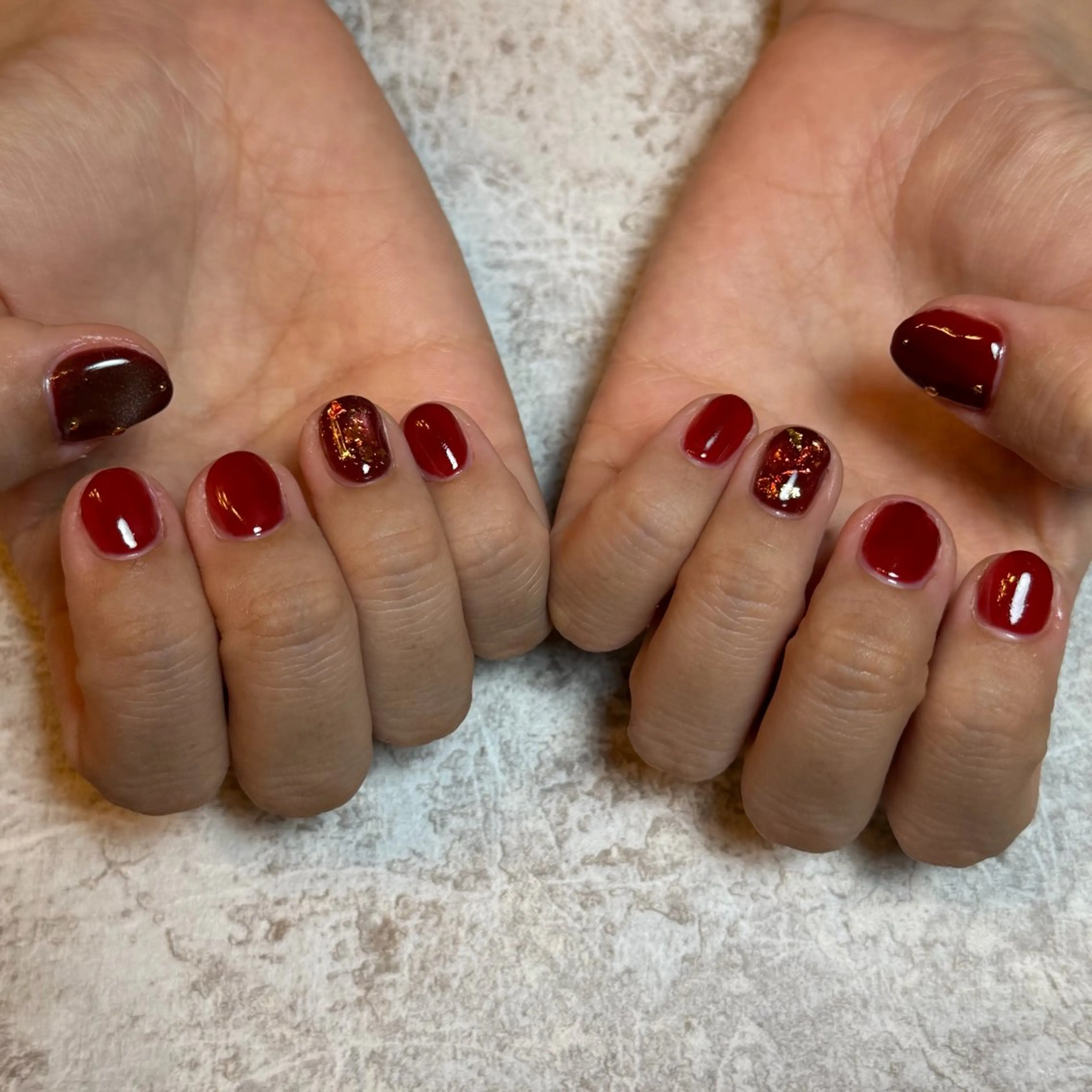 ネイル 自由が丘サロン あやめ💅のネイルデザイン