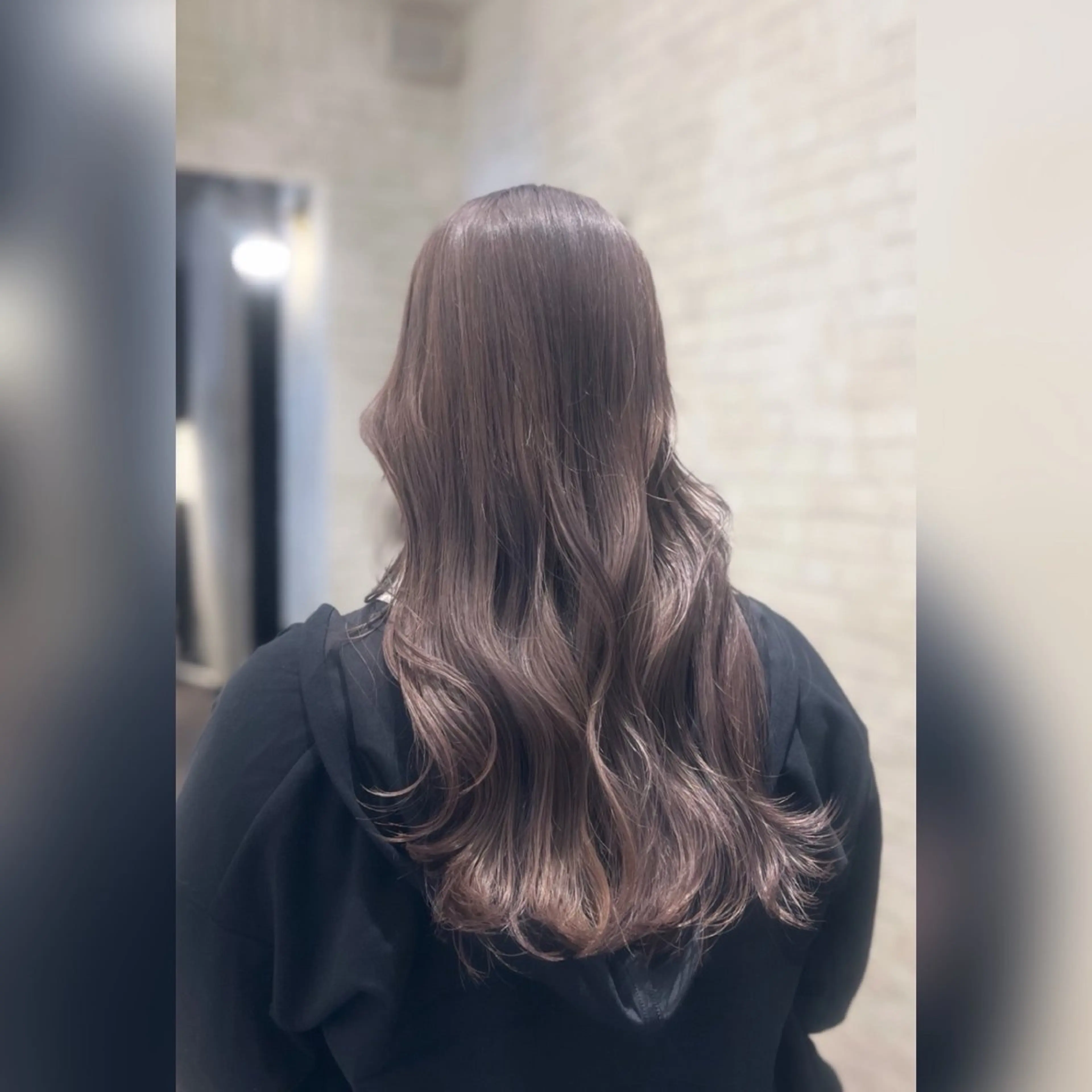 ロング カラー ブリーチ 高橋 奏のヘアスタイル