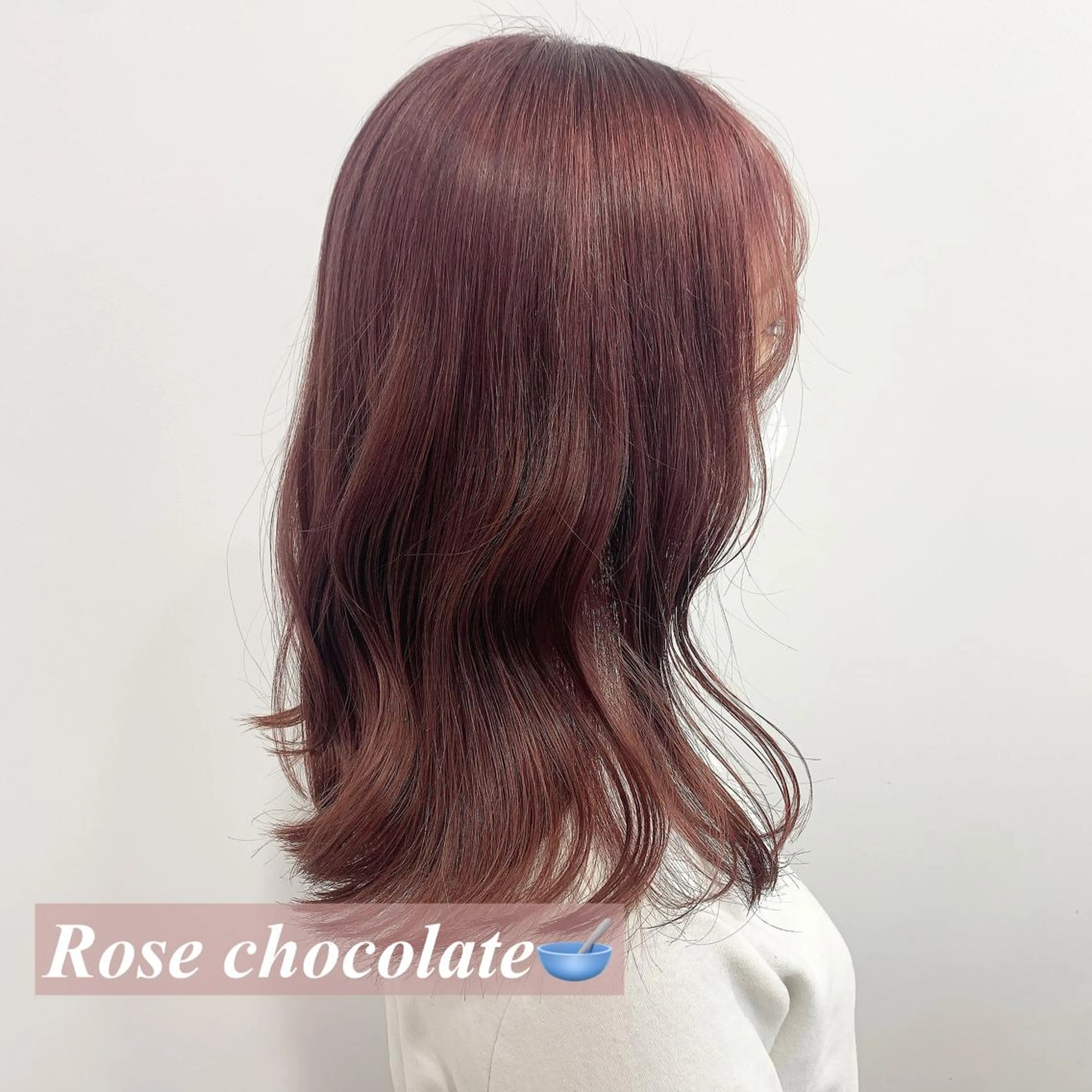 セミロング カラー ヘアアレンジ レイヤー×グレージュ /ピンク🩷mioのヘアスタイル