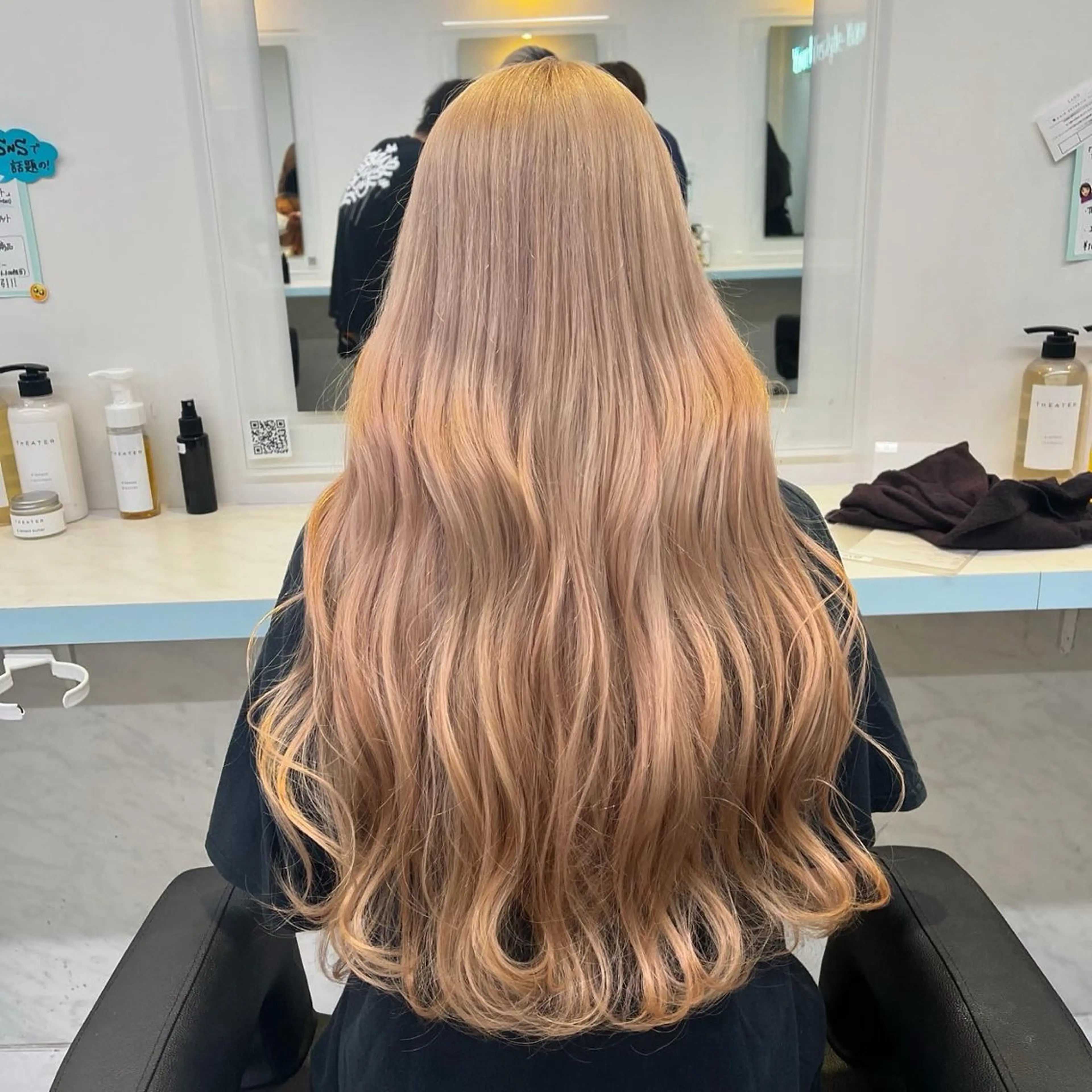 ロング カラー ヘアカラー トリートメント ブリーチカラー 🩵MIZUKIのヘアスタイル