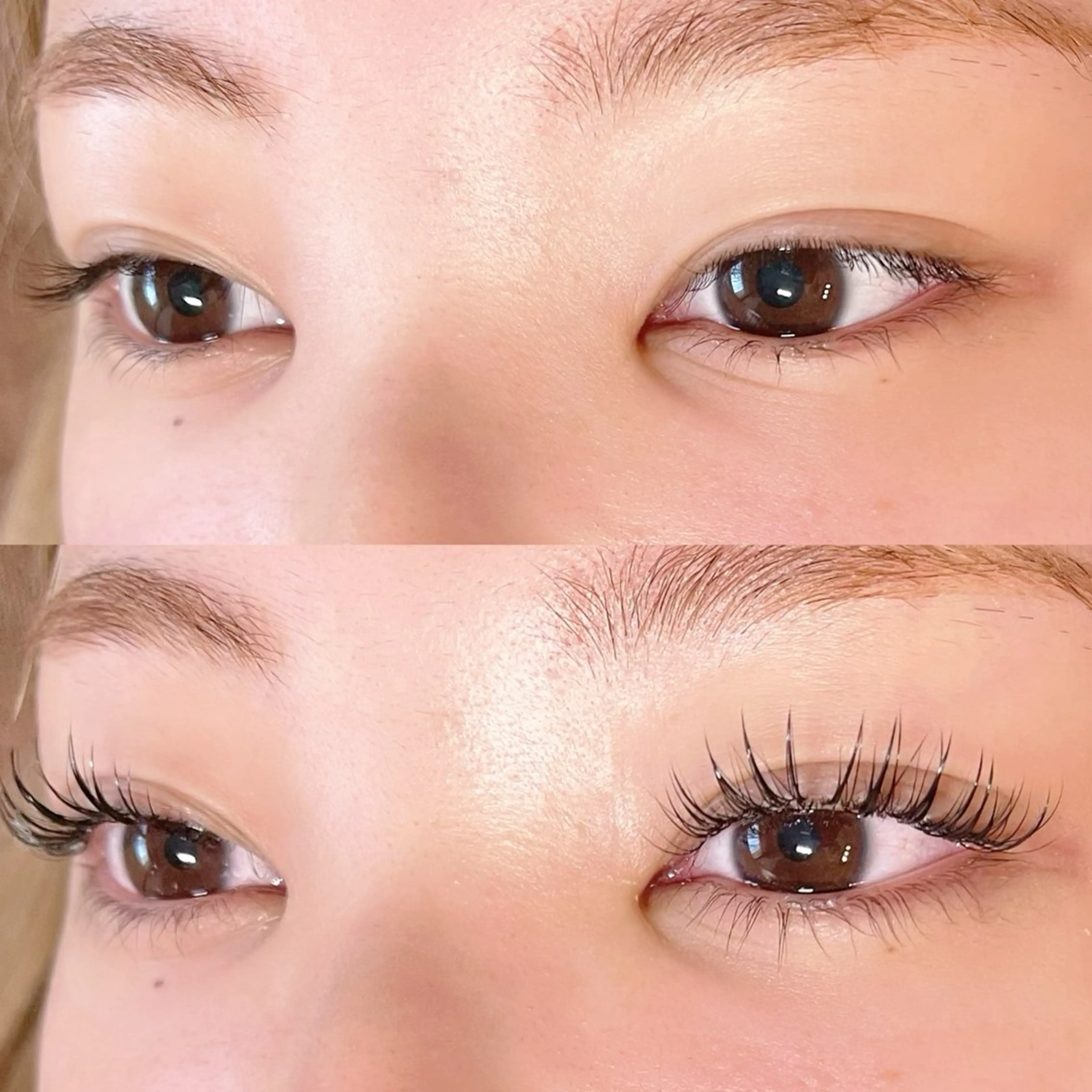 マツエク・マツパ パリジェンヌラッシュリフト Raviur eye'sのマツエク・マツパデザイン